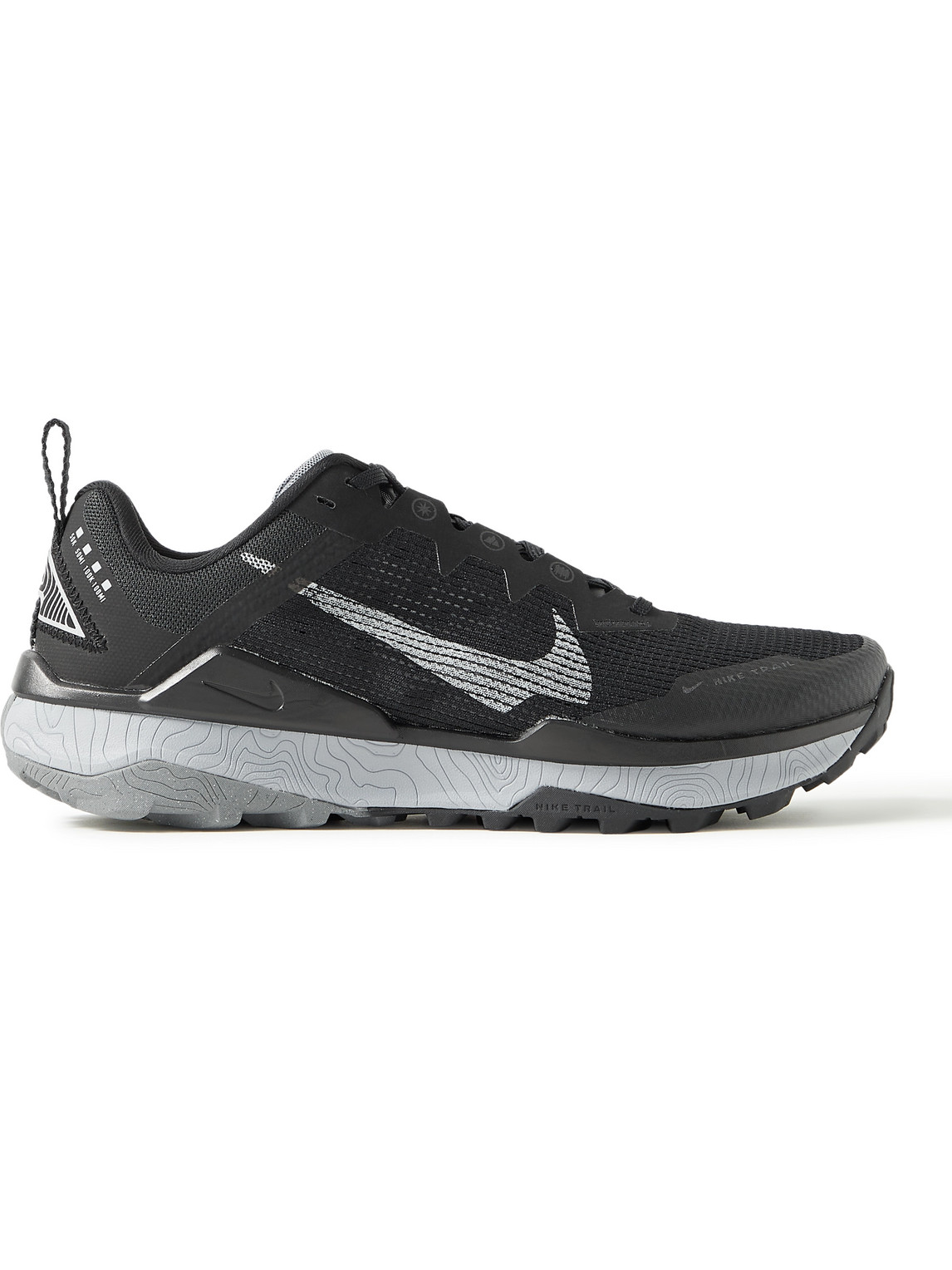 Wildhorse 8 Rubber-Trimmed Mesh Running Sneakers
