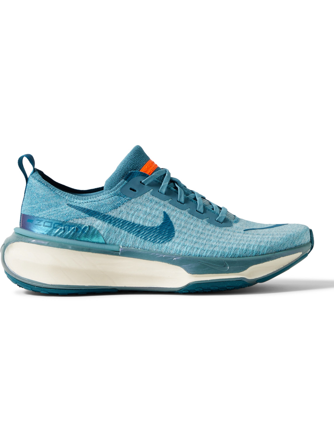 Nike Zoomx Invincible 3 Flyknit Running Sneakers In Blue