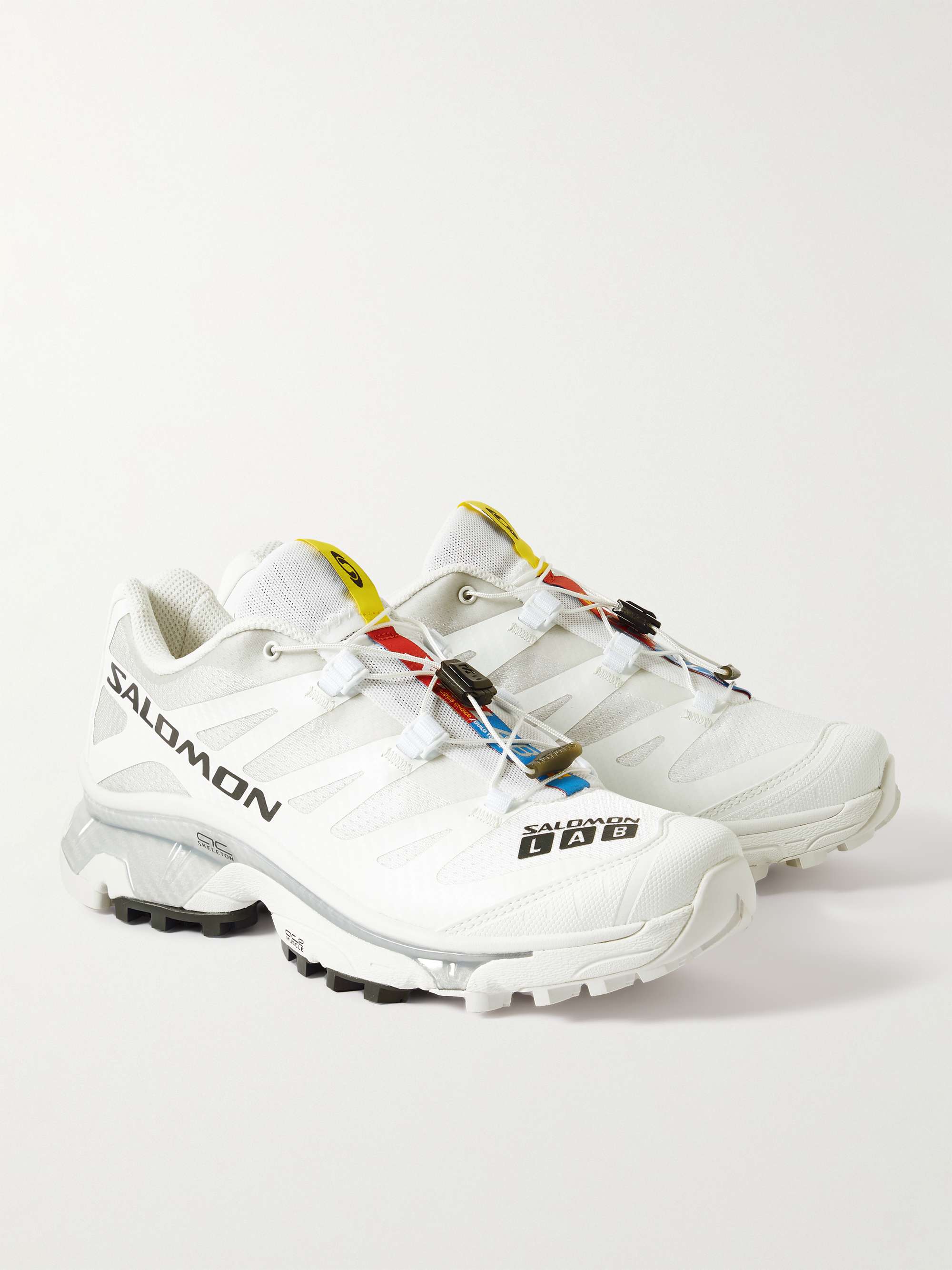 SALOMON XT-4 Rubber-Trimmed Mesh Sneakers