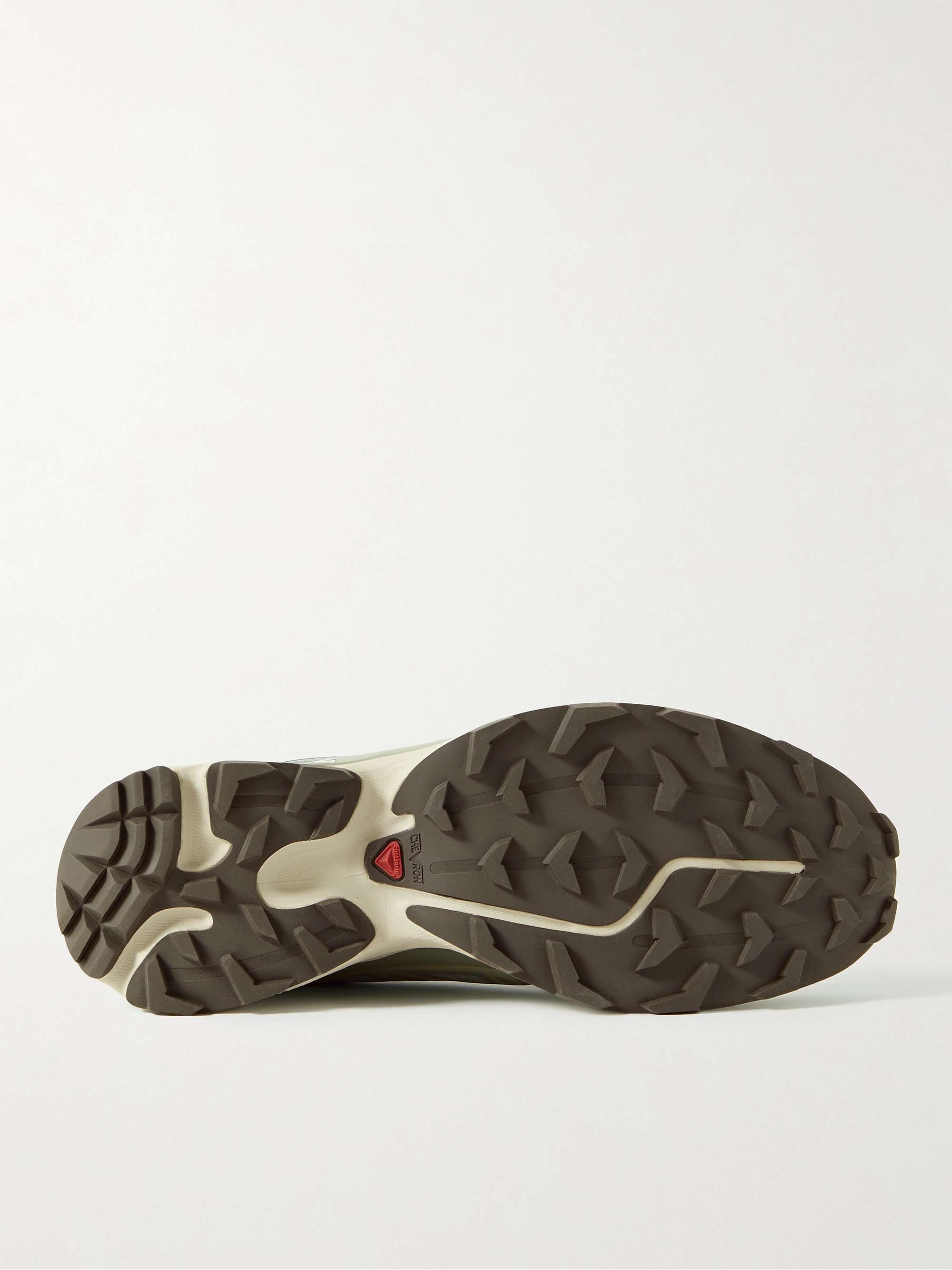 SALOMON XT-6 Advanced Rubber-Trimmed Mesh Sneakers