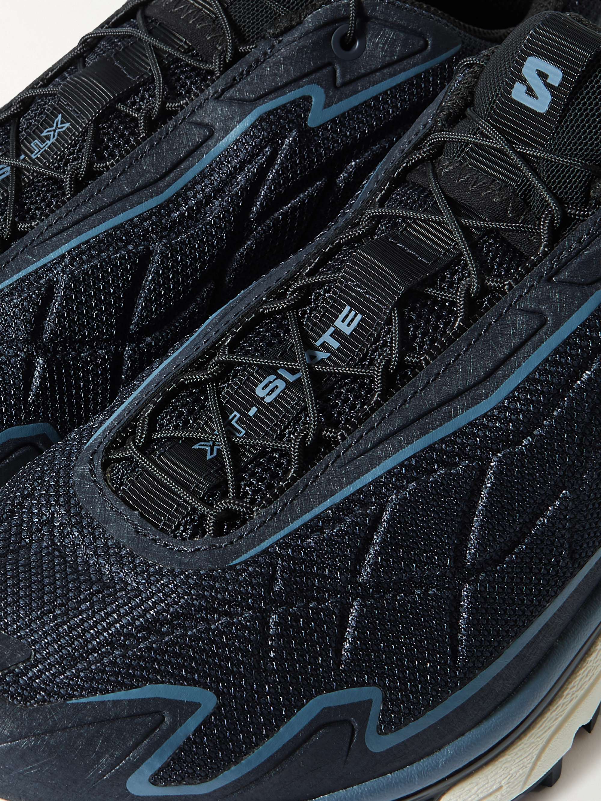 SALOMON XT-Slate Advanced Rubber-Trimmed Mesh Sneakers