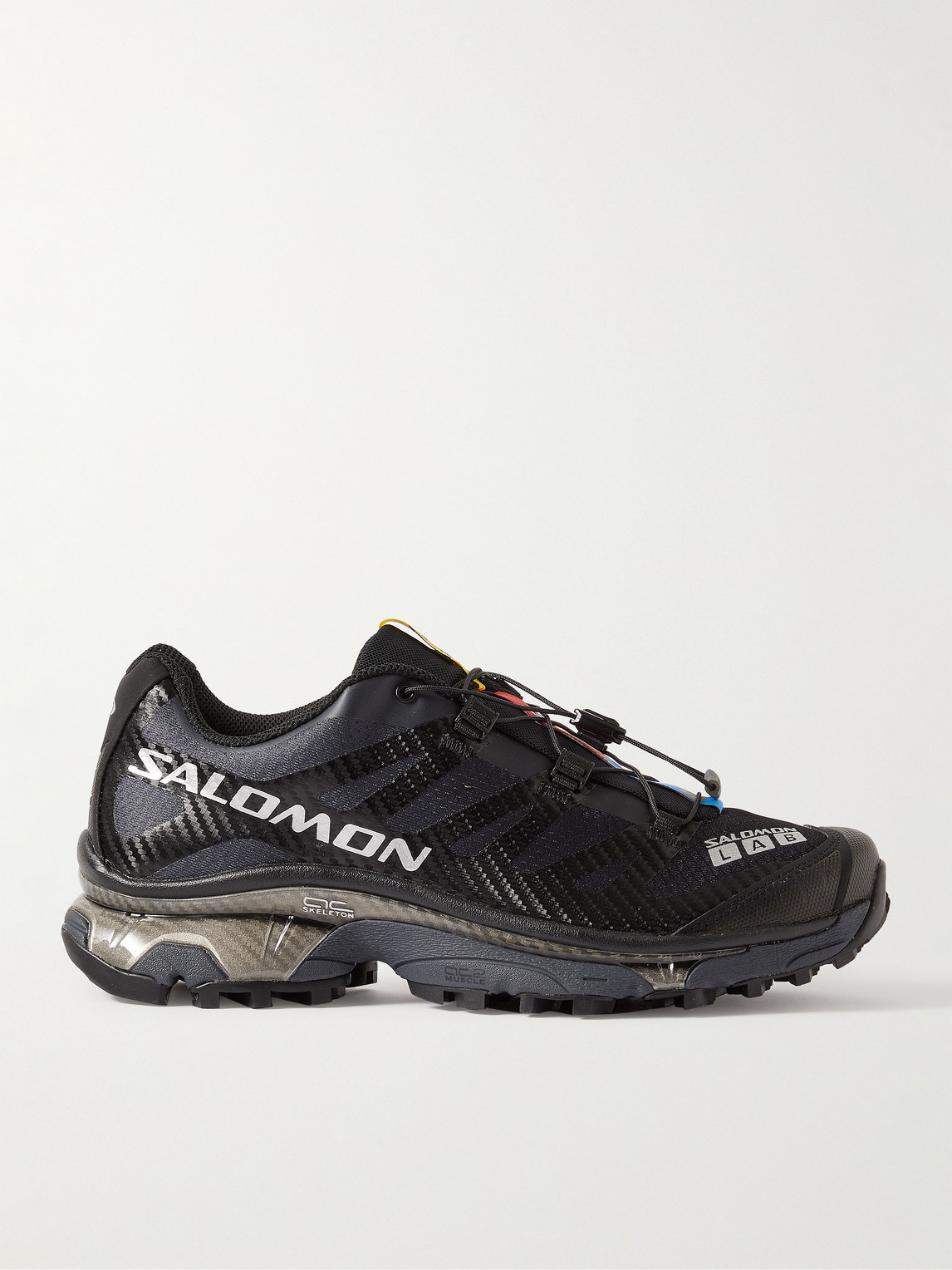 XT-4 Rubber-Trimmed Mesh Sneakers