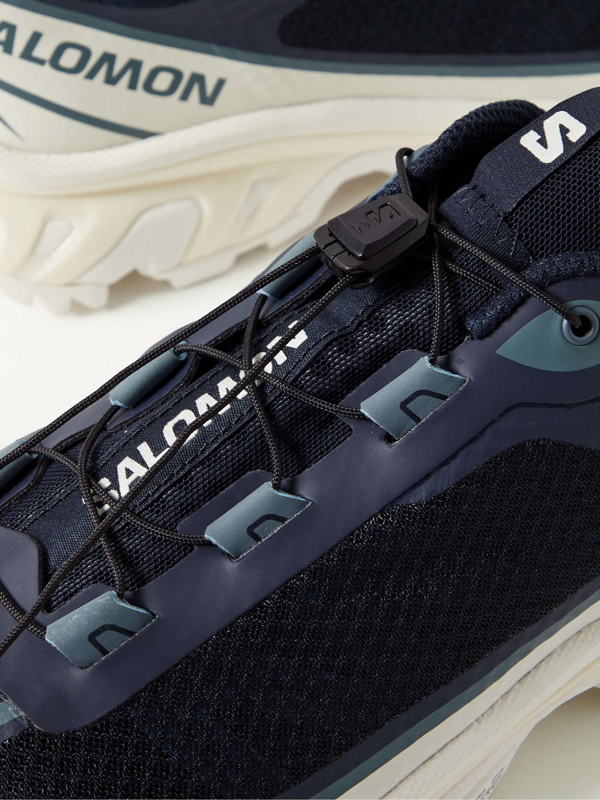 SALOMON XT-6 Advanced Rubber-Trimmed Mesh Sneakers