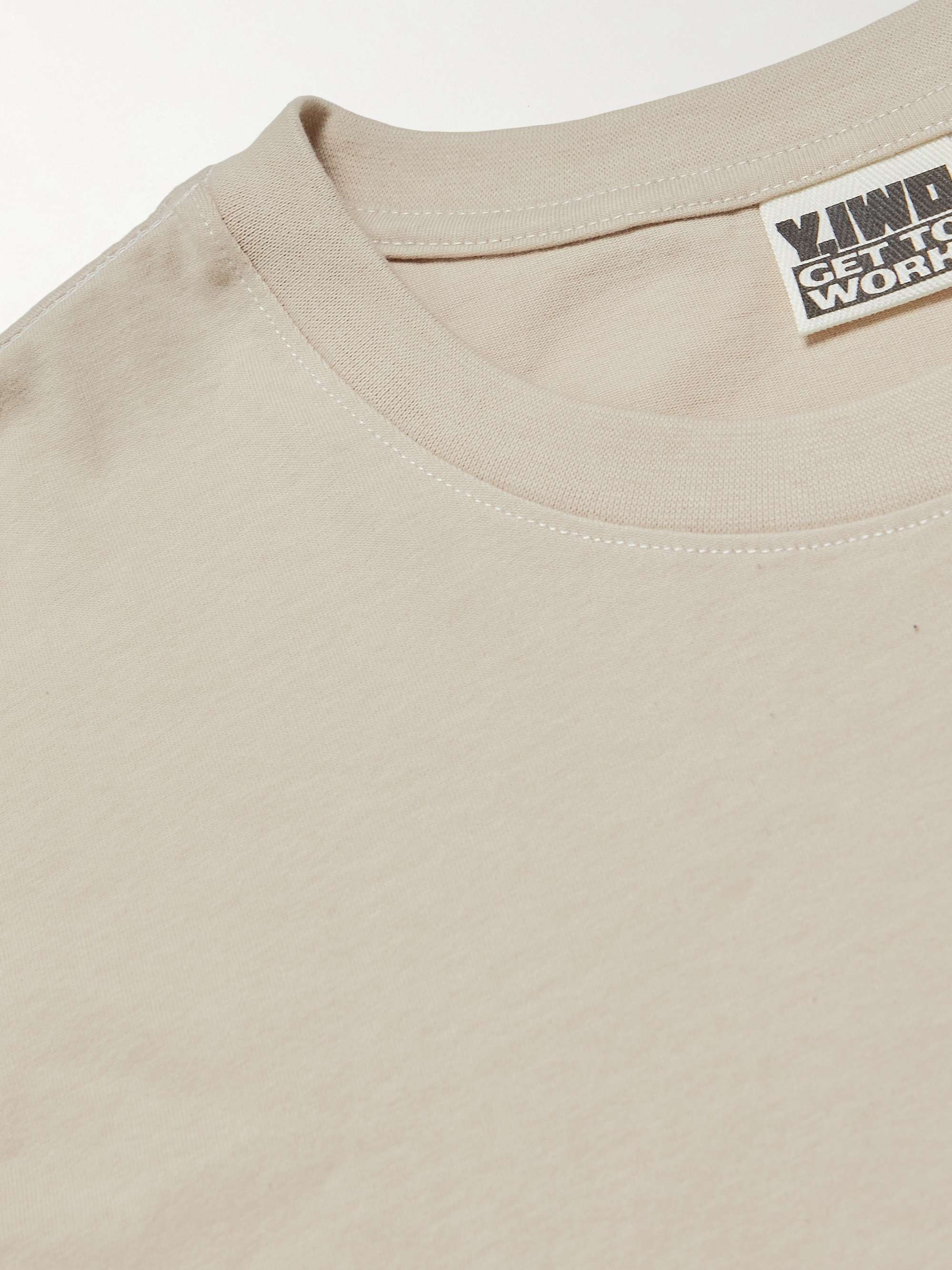 Y,IWO Logo-Print Cotton-Jersey T-Shirt