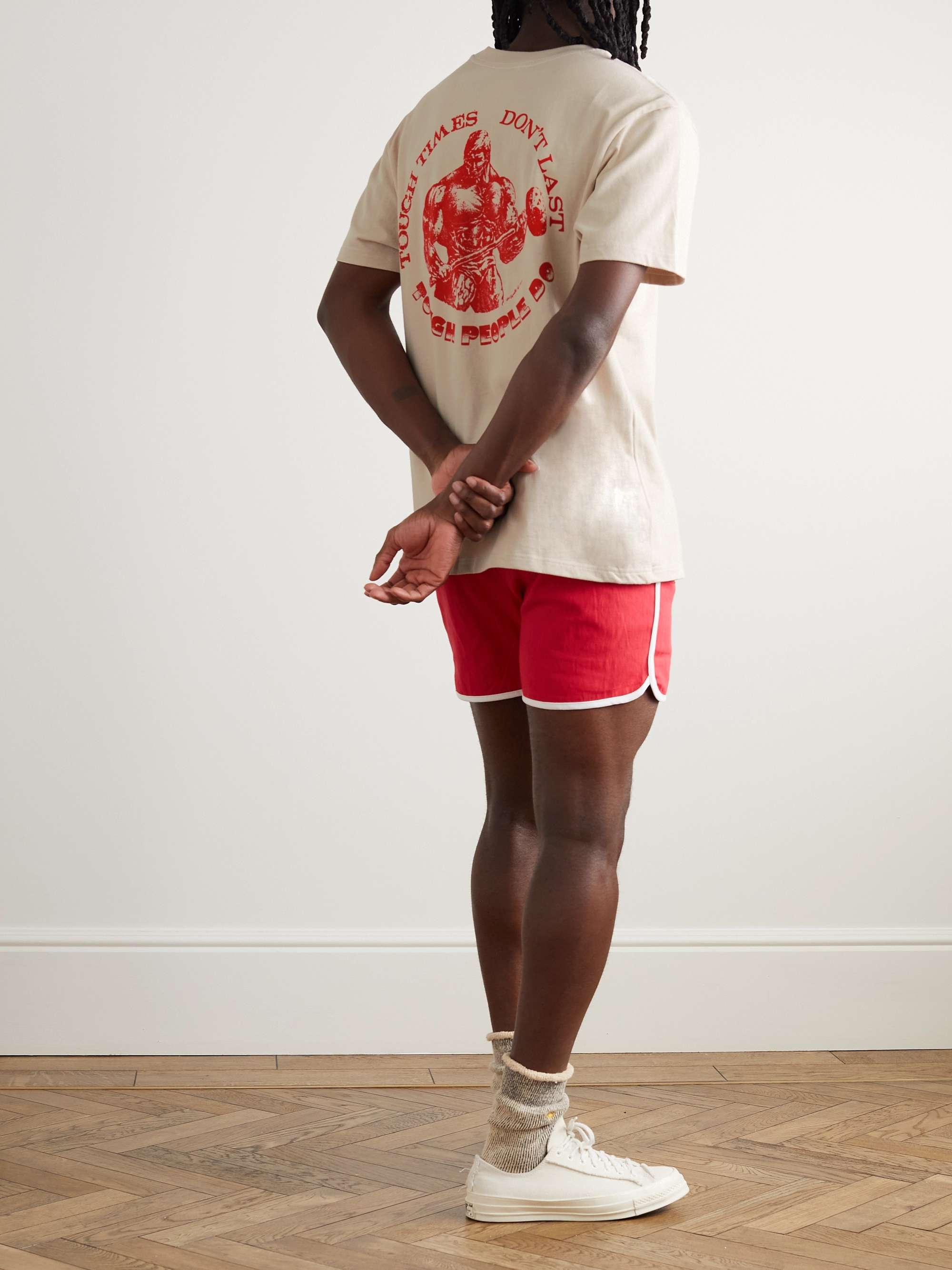 Y,IWO Logo-Print Cotton-Jersey T-Shirt