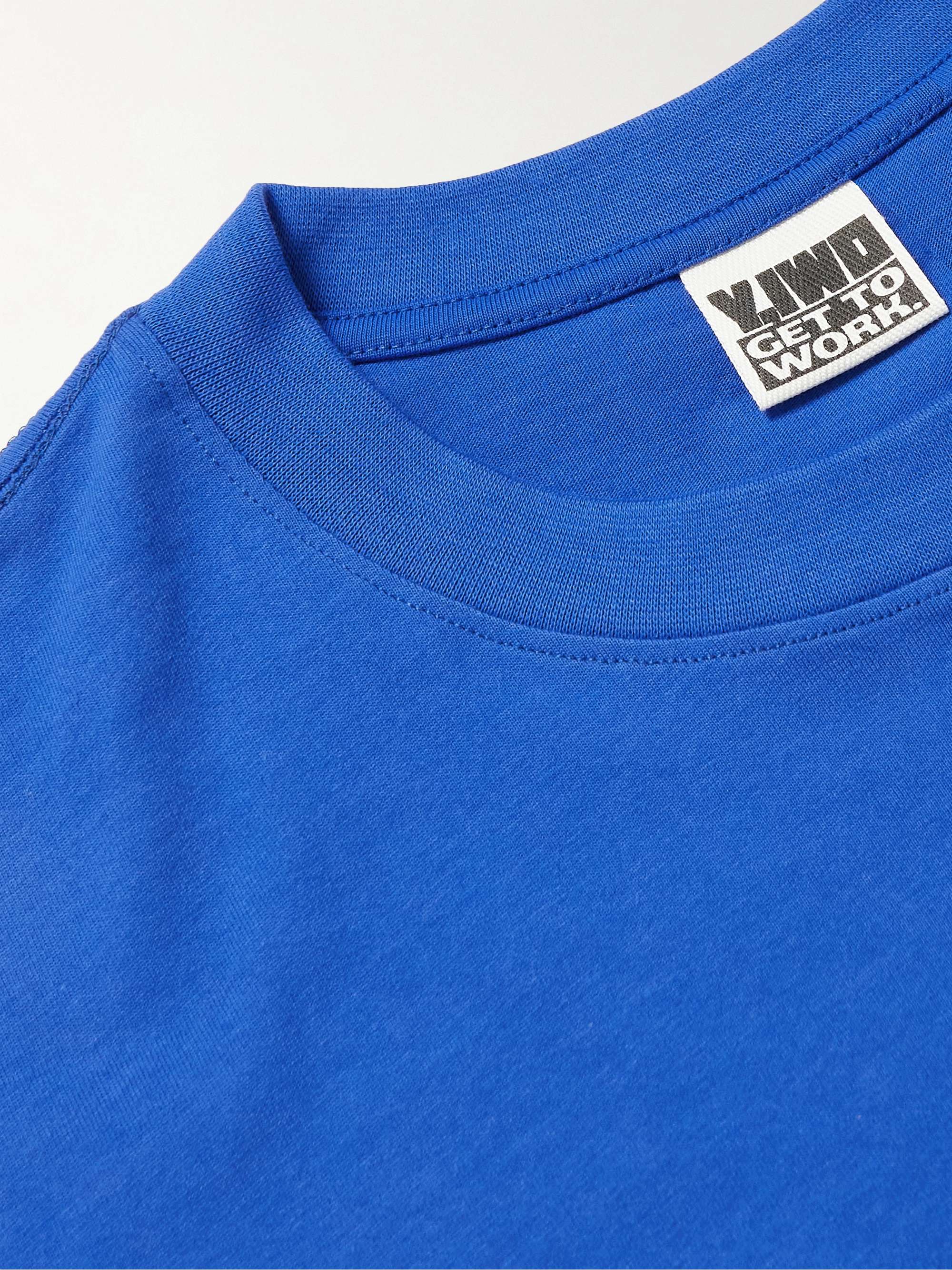Y,IWO Logo-Print Cotton-Jersey T-Shirt