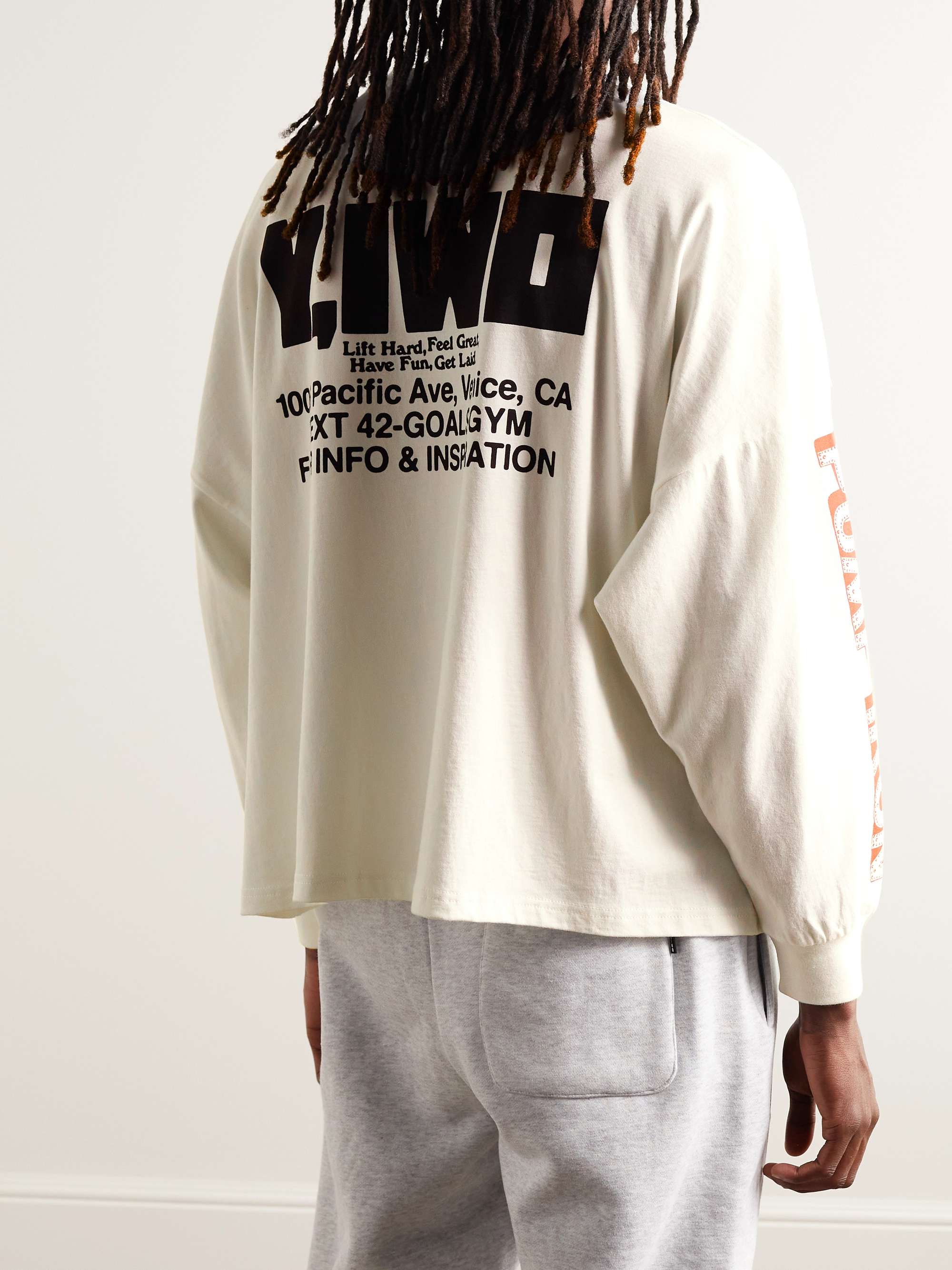 Y,IWO Logo-Print Cotton-Jersey T-Shirt