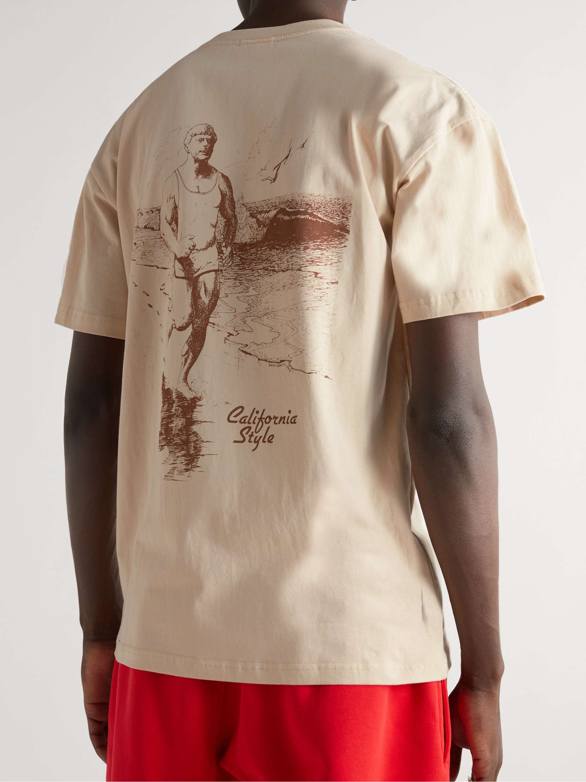 Y,IWO Printed Cotton-Jersey T-Shirt