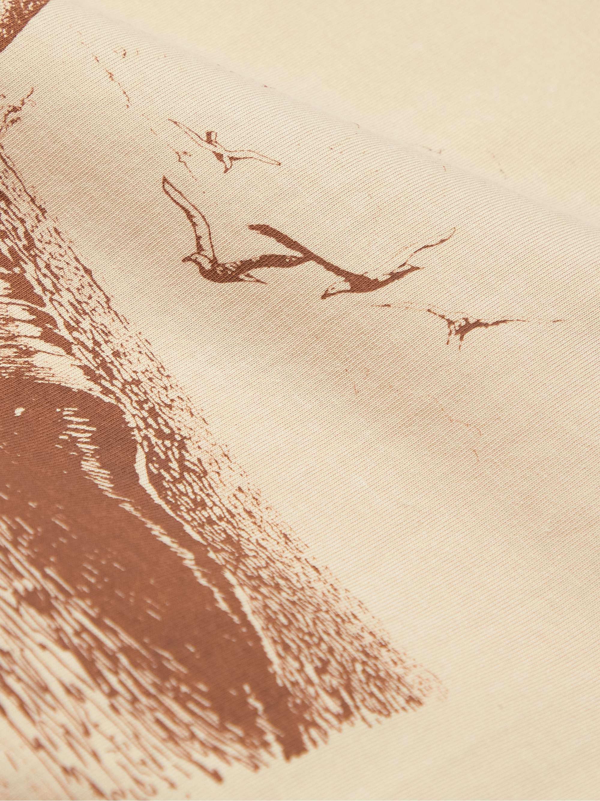 Y,IWO Printed Cotton-Jersey T-Shirt