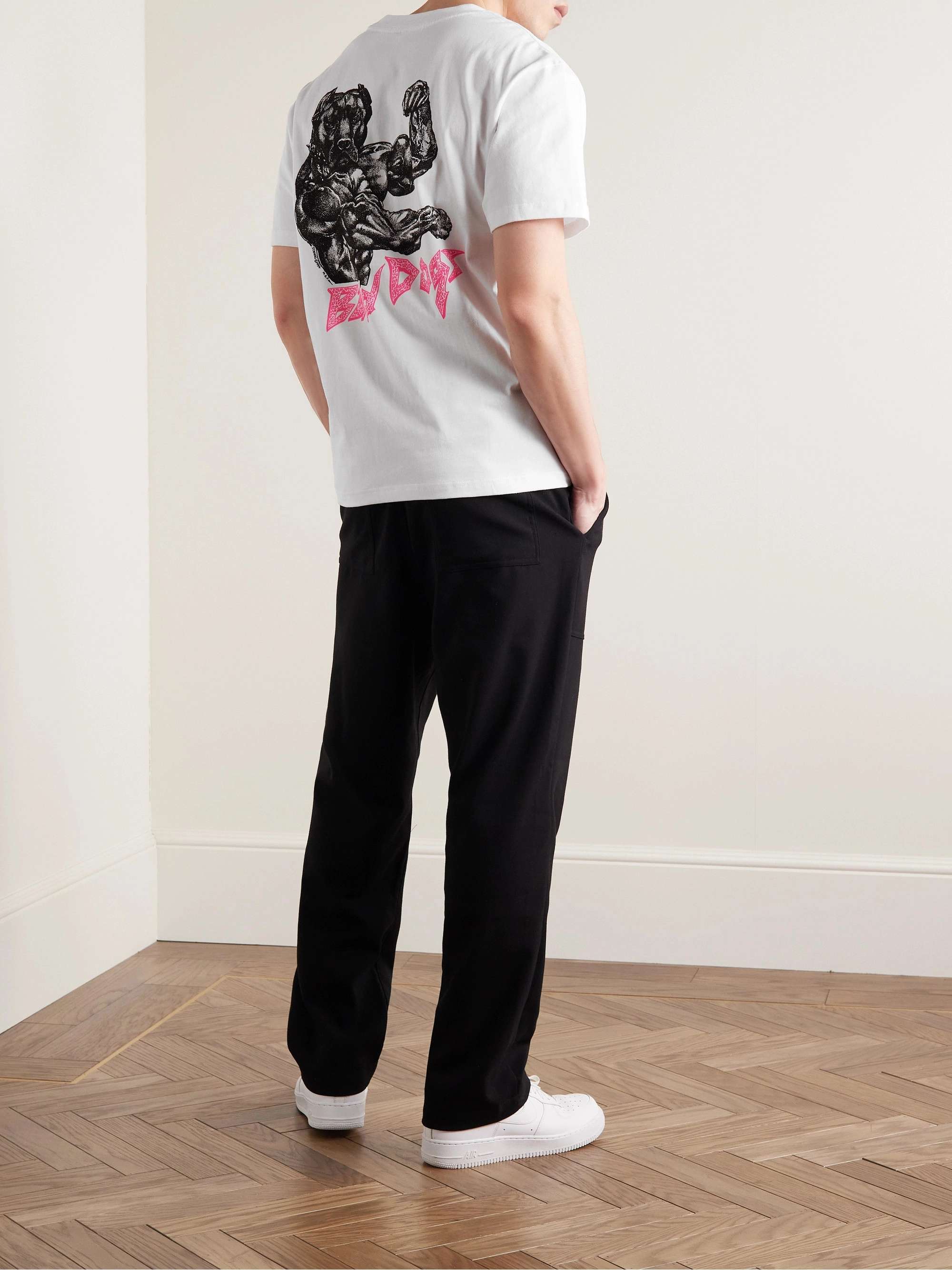 Y,IWO Logo-Print Cotton-Jersey T-Shirt