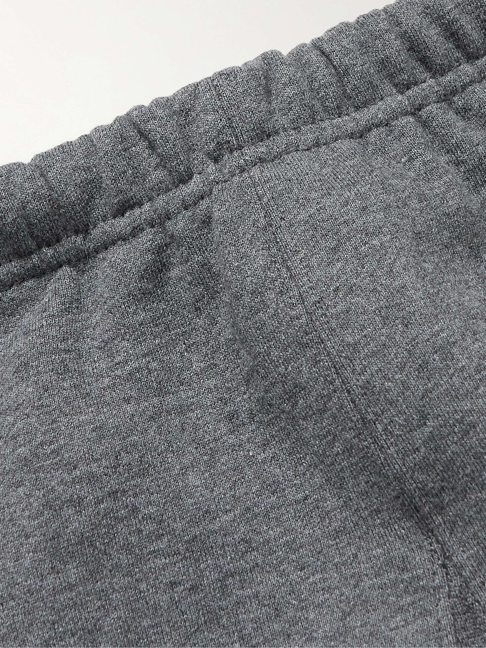 Y,IWO Tapered Logo-Print Cotton-Jersey Sweatpants