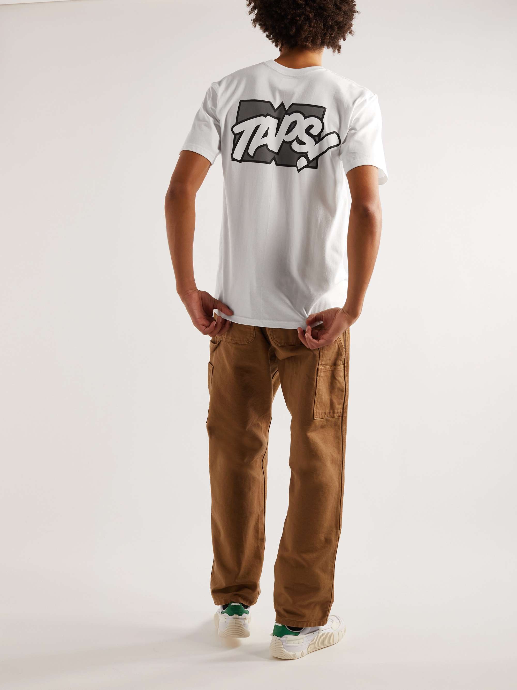 WTAPS® Logo-Print Cotton-Jersey T-Shirt