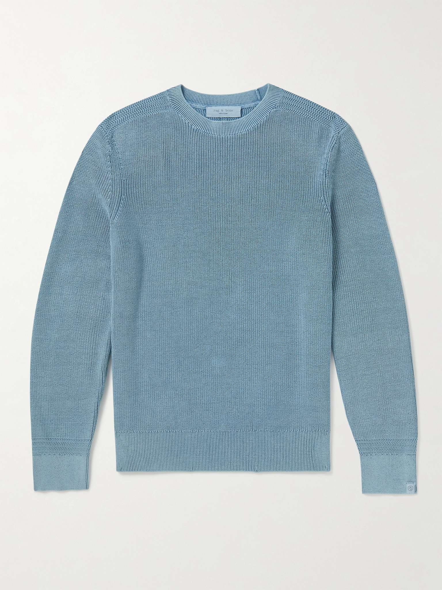 RAG & BONE Dexter Ribbed Cotton Sweater for Men | MR PORTER