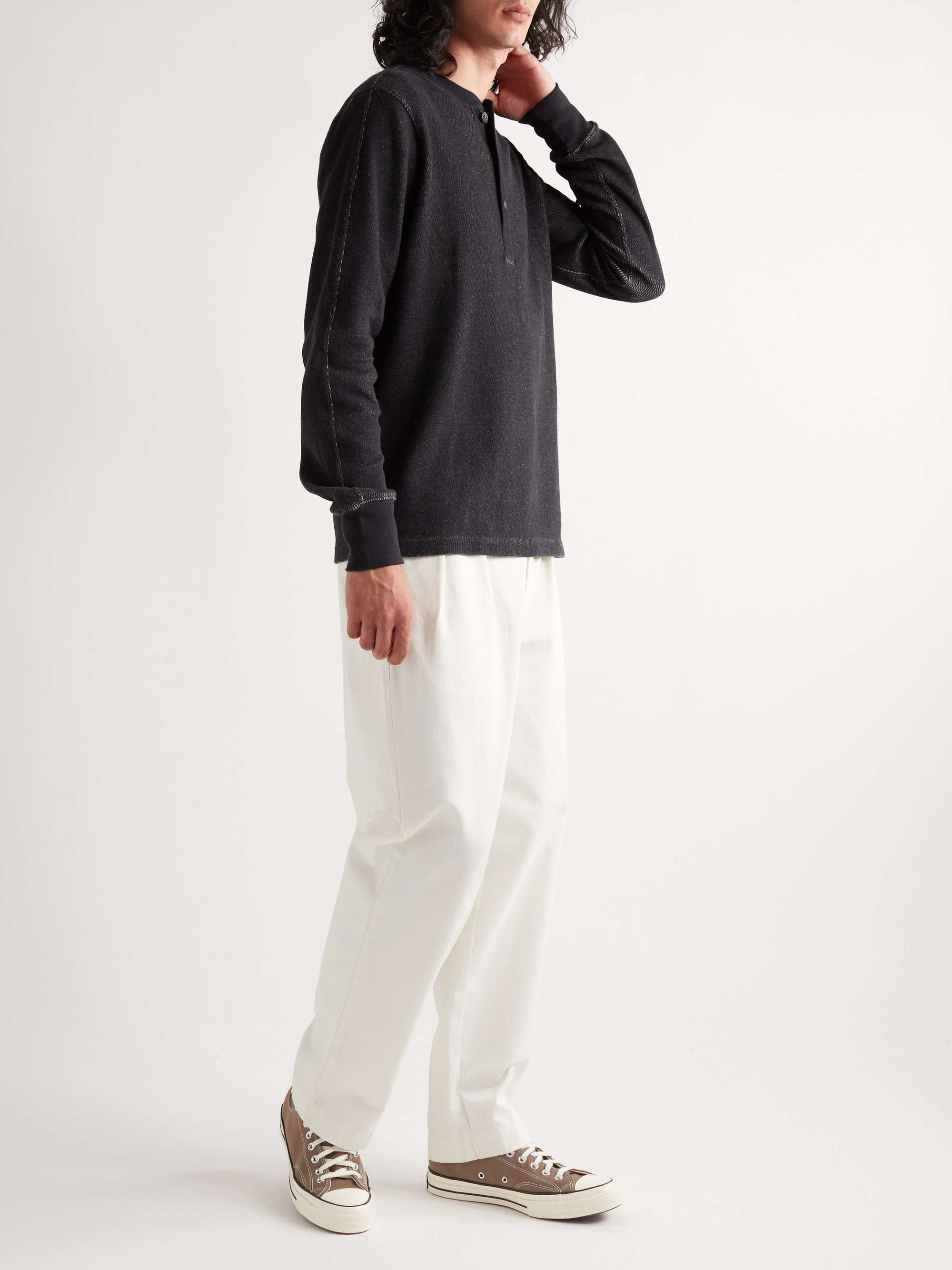 RAG & BONE CottonJersey Henley TShirt for Men MR PORTER