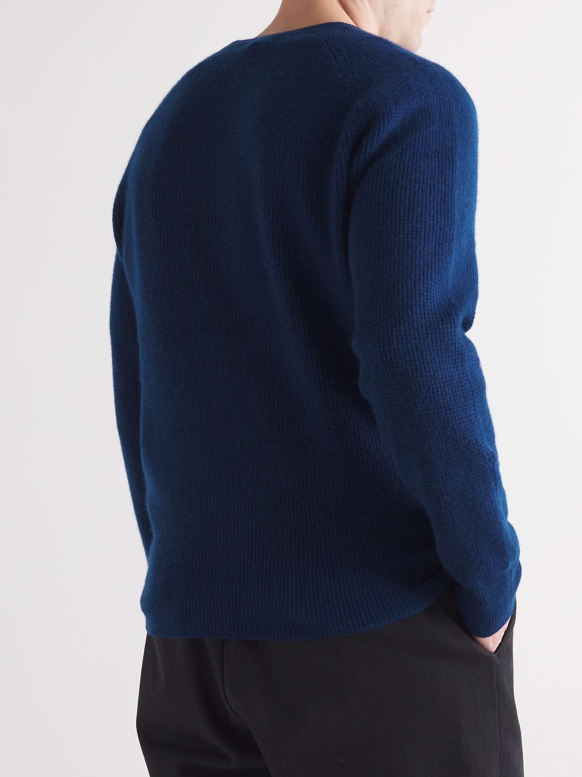 RAG & BONE Haldon Waffle-Knit Cashmere Sweater