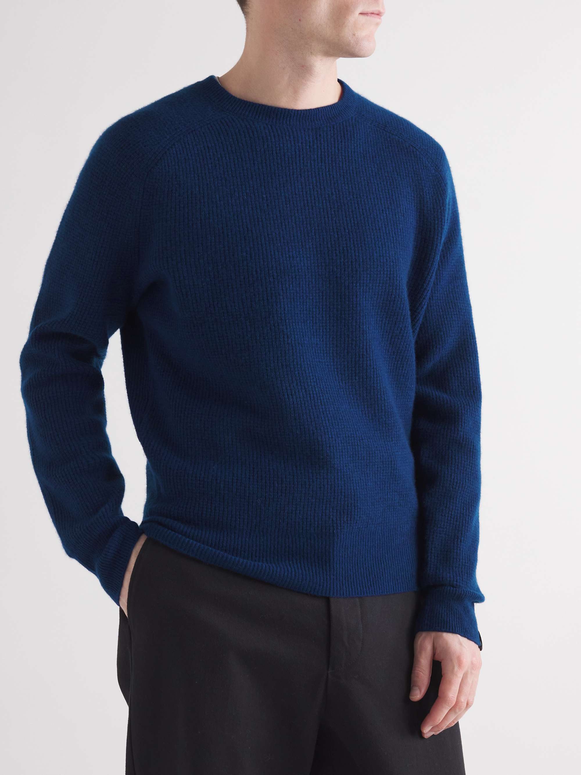 RAG & BONE Haldon Waffle-Knit Cashmere Sweater