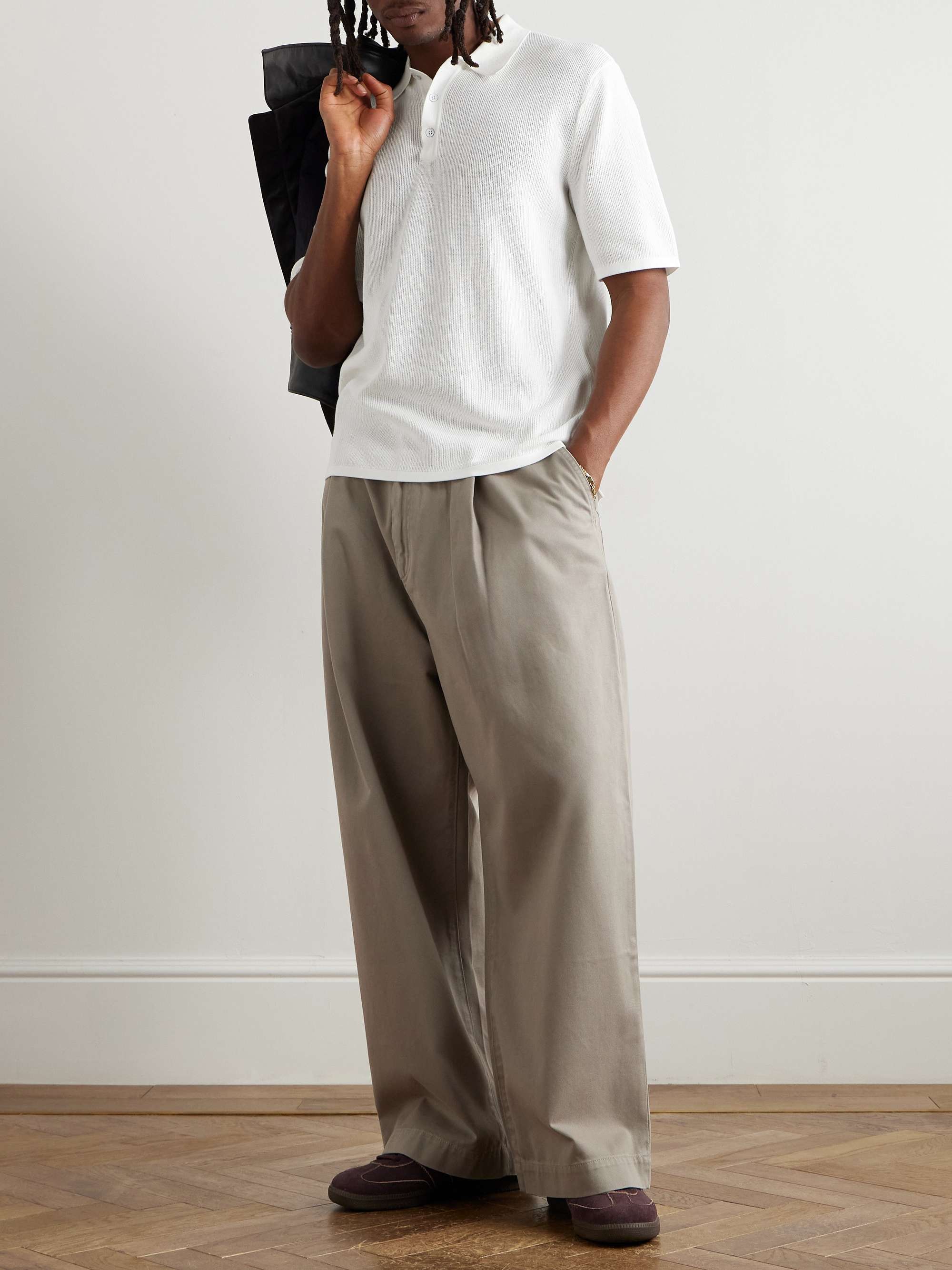 RAG & BONE Polohemd aus einer Baumwollmischung