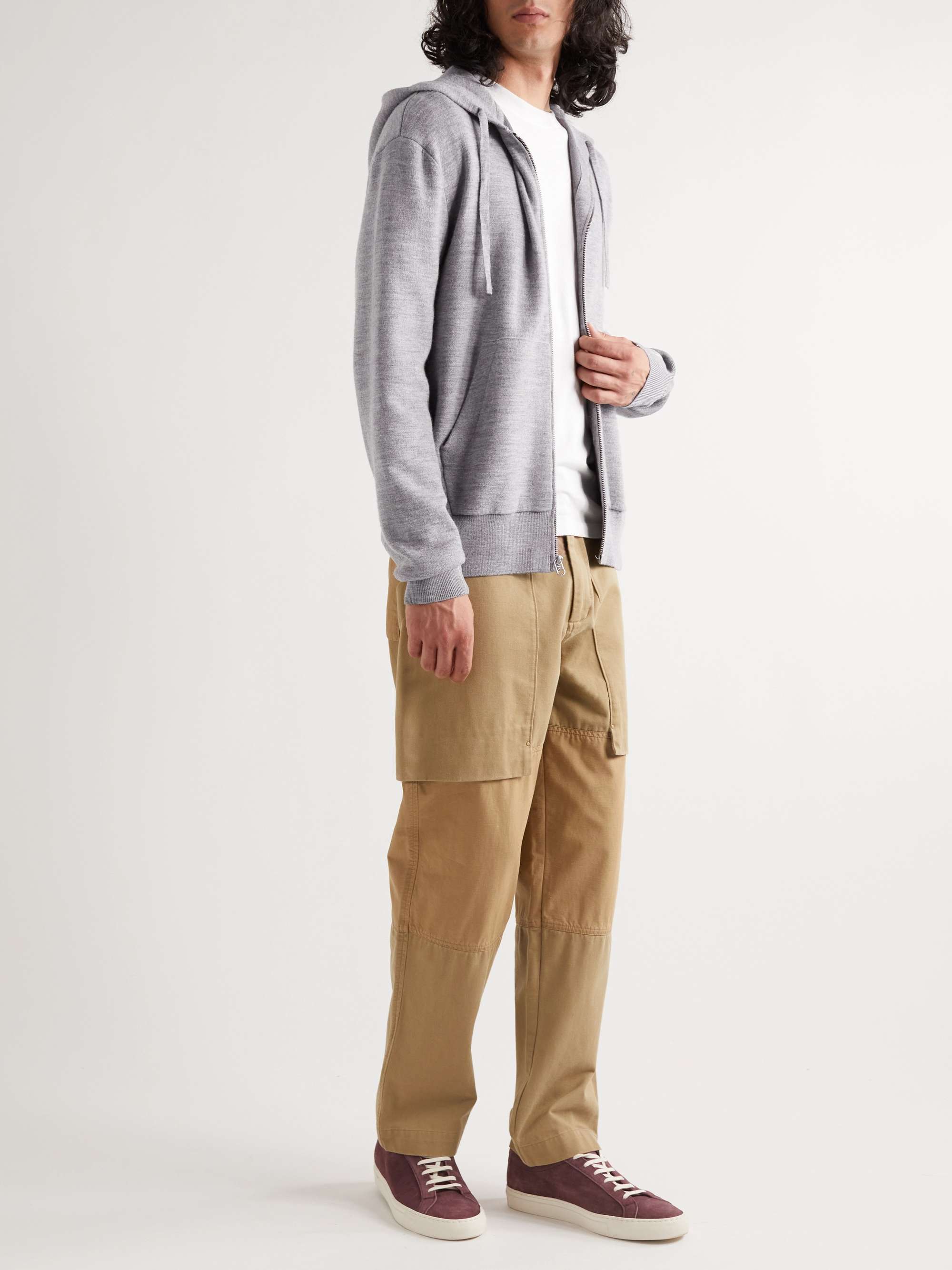 RAG & BONE York Wool-Blend Zip-Up Hoodie for Men | MR PORTER