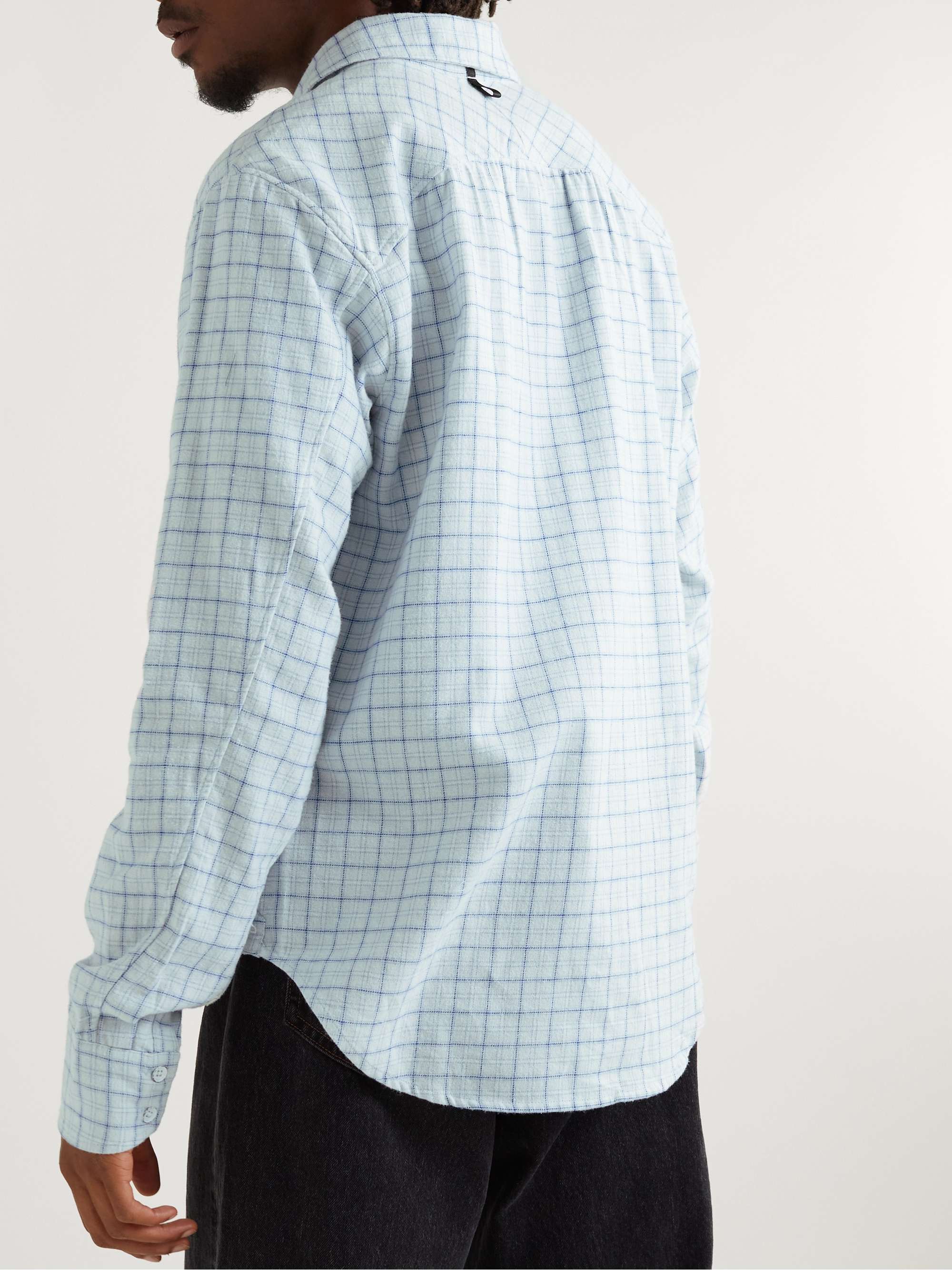 RAG & BONE Fit 2 Checked Cotton-Flannel Shirt