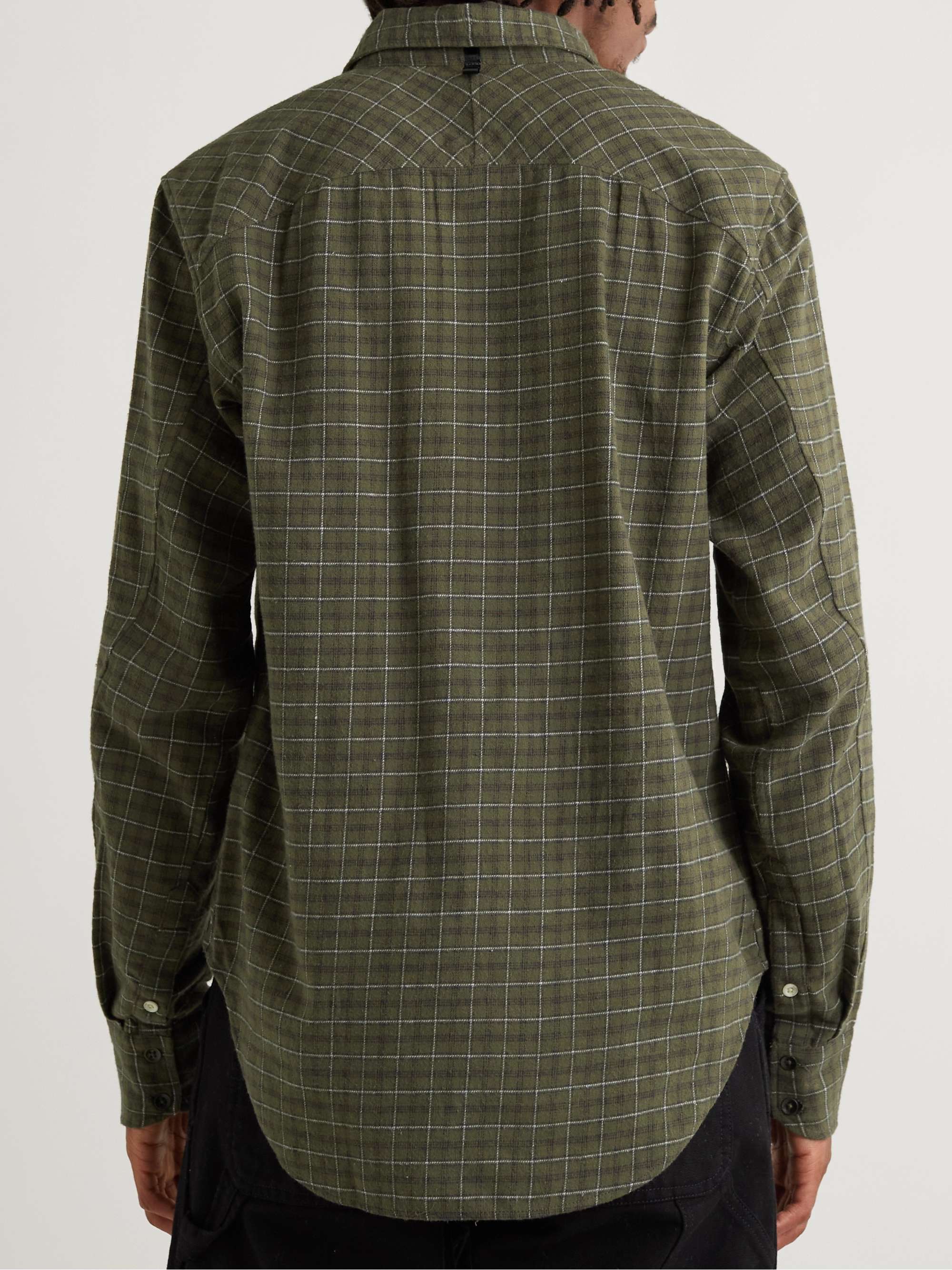 RAG & BONE Fit 2 Checked Cotton-Flannel Shirt