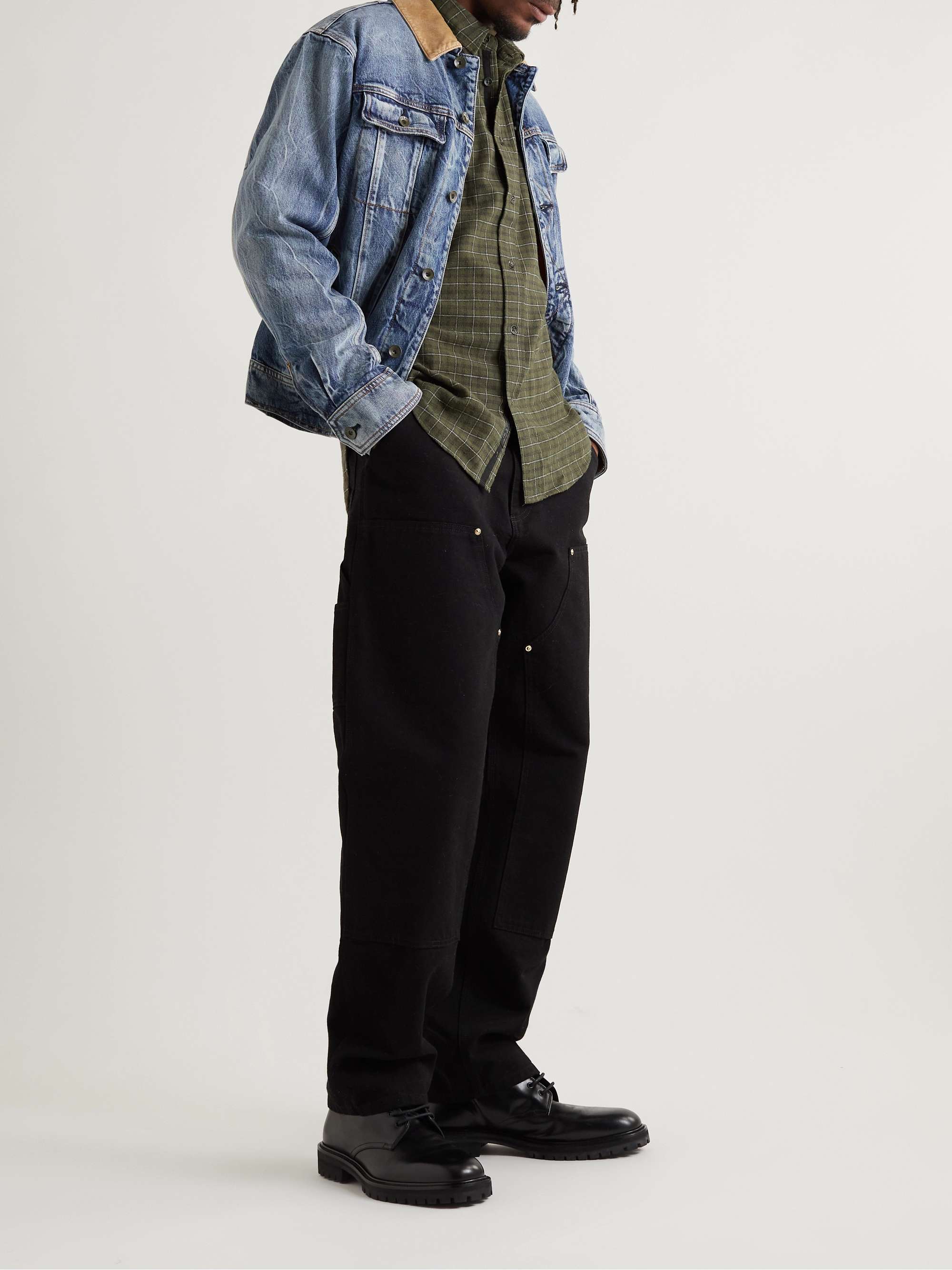 RAG & BONE Fit 2 Checked Cotton-Flannel Shirt