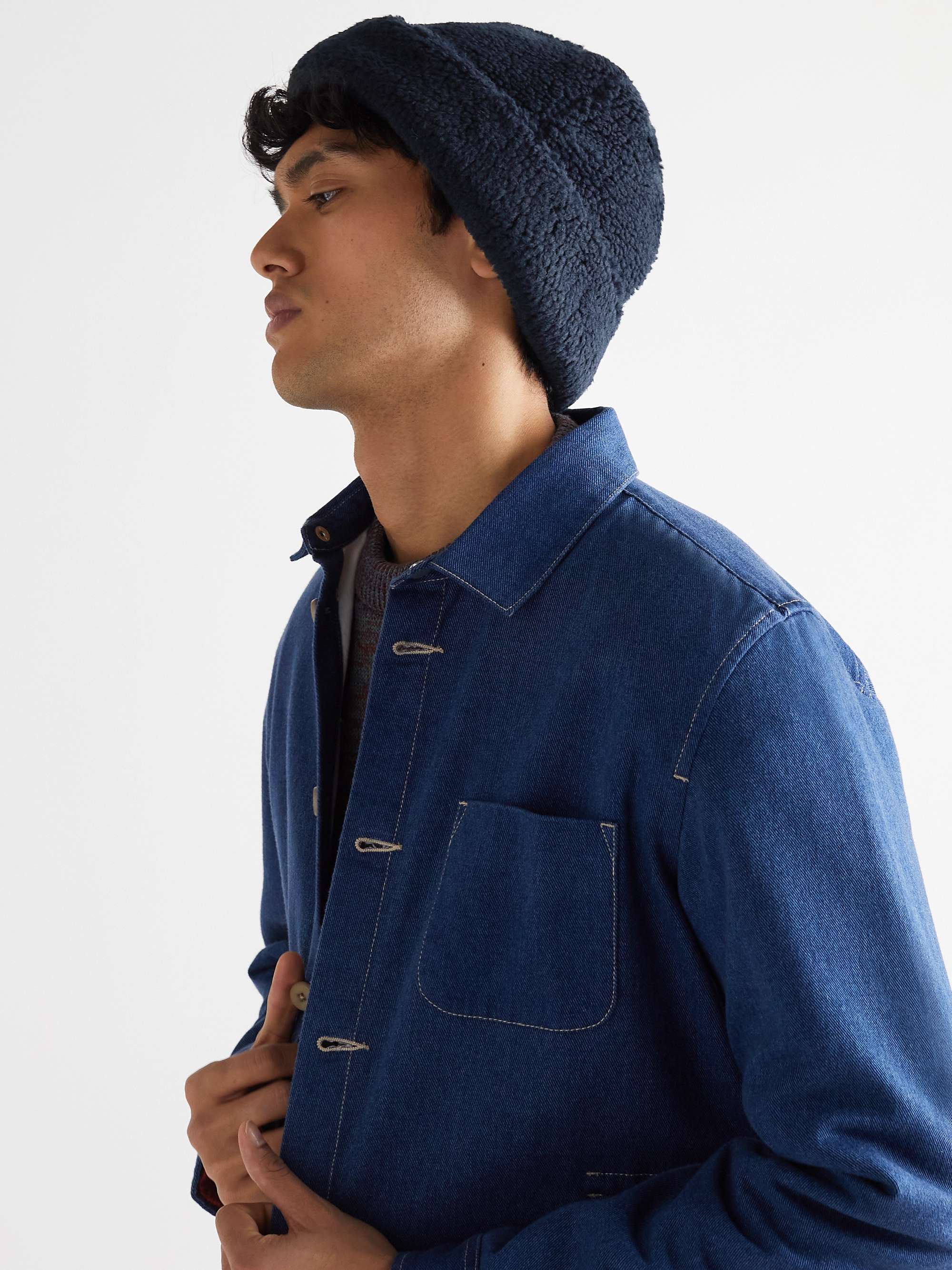 fleece beanie