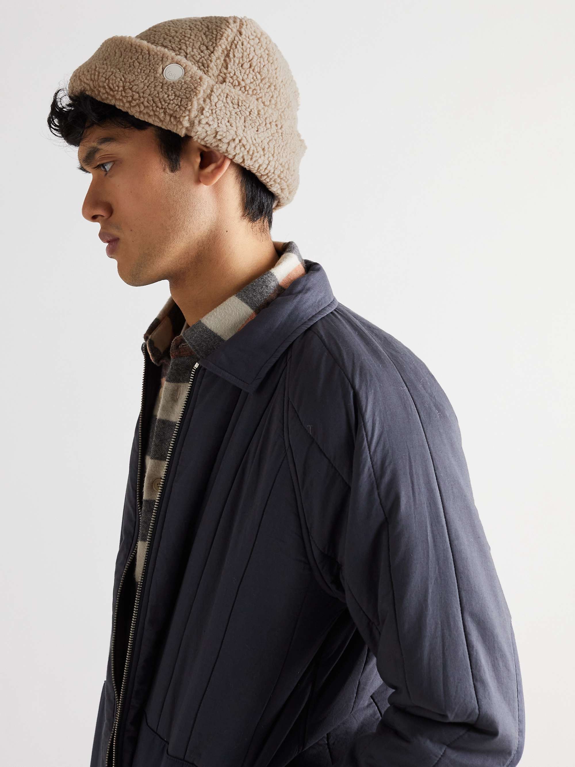 fleece beanie
