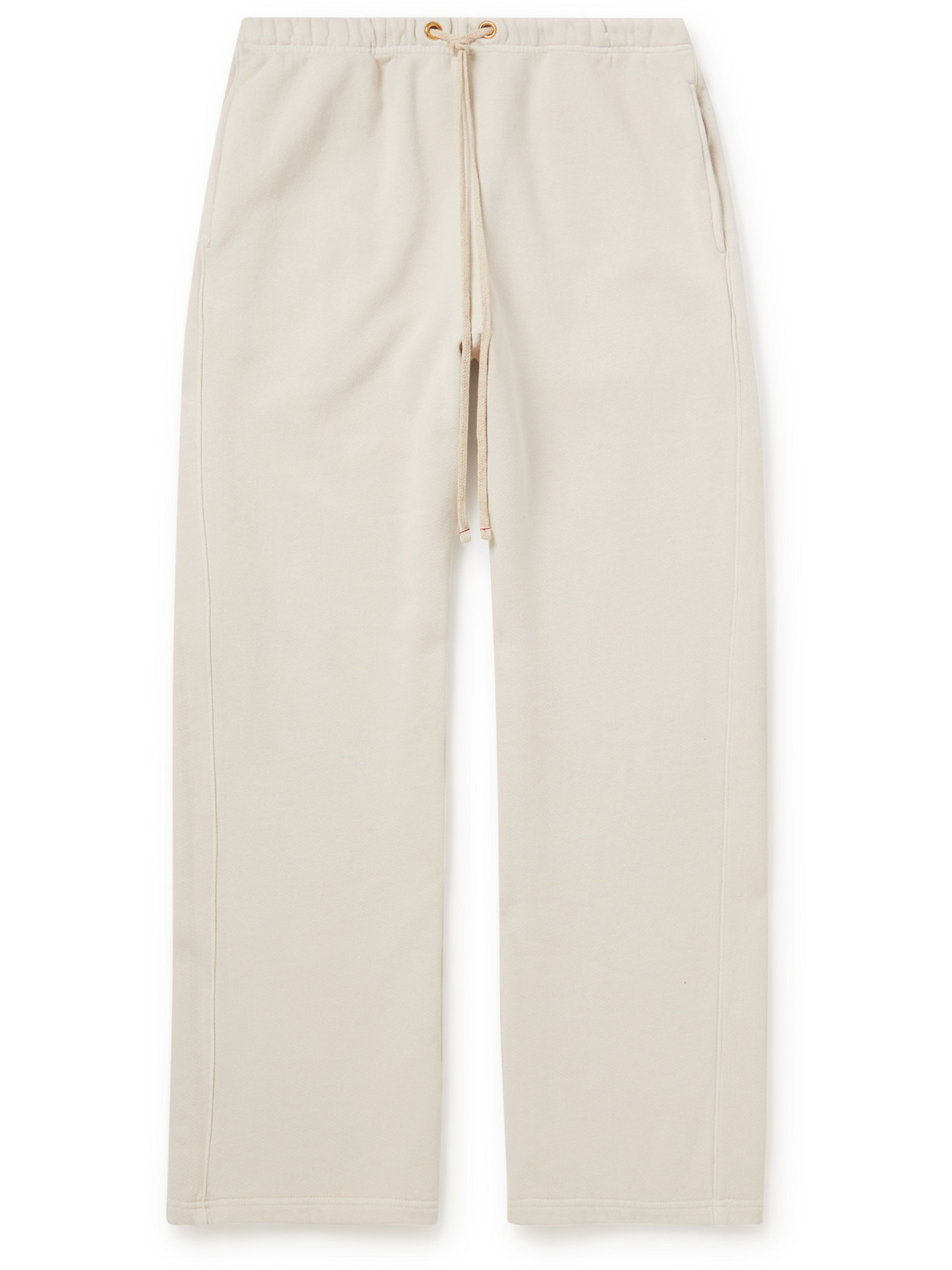 Les Tien Cotton-jersey Sweatpants In Neutrals