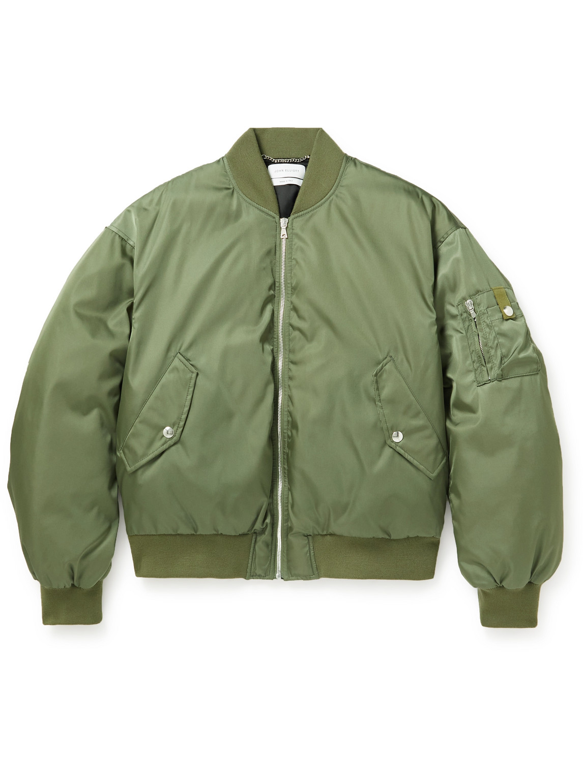 John Elliott - Andes Nylon Down Bomber Jacket - Men - Green - S