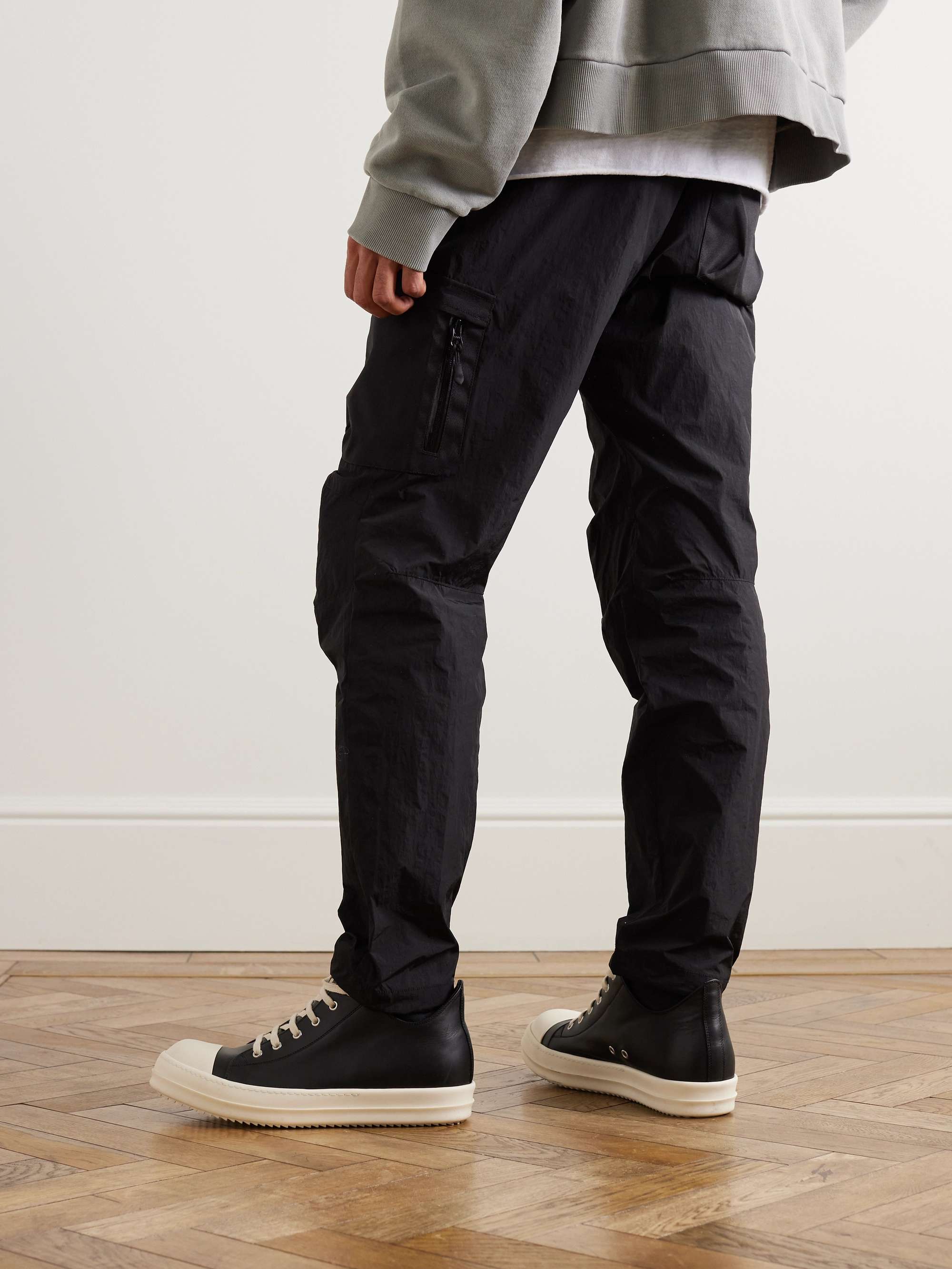 JOHN ELLIOTT Himalayan Straight-Leg Canvas-Panelled Nylon Cargo Trousers  for Men