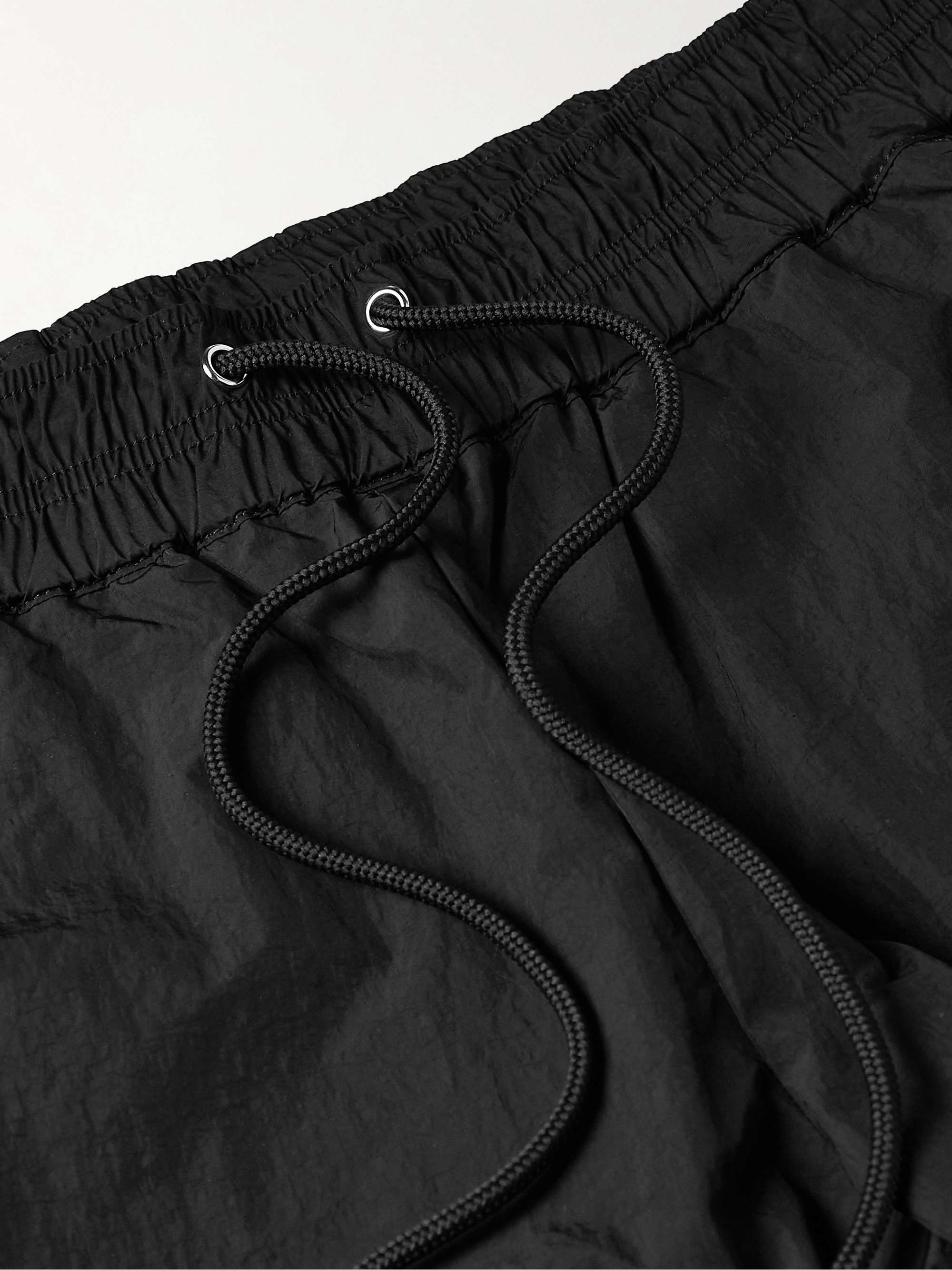 JOHN ELLIOTT Himalayan Straight-Leg Canvas-Panelled Nylon Cargo Trousers
