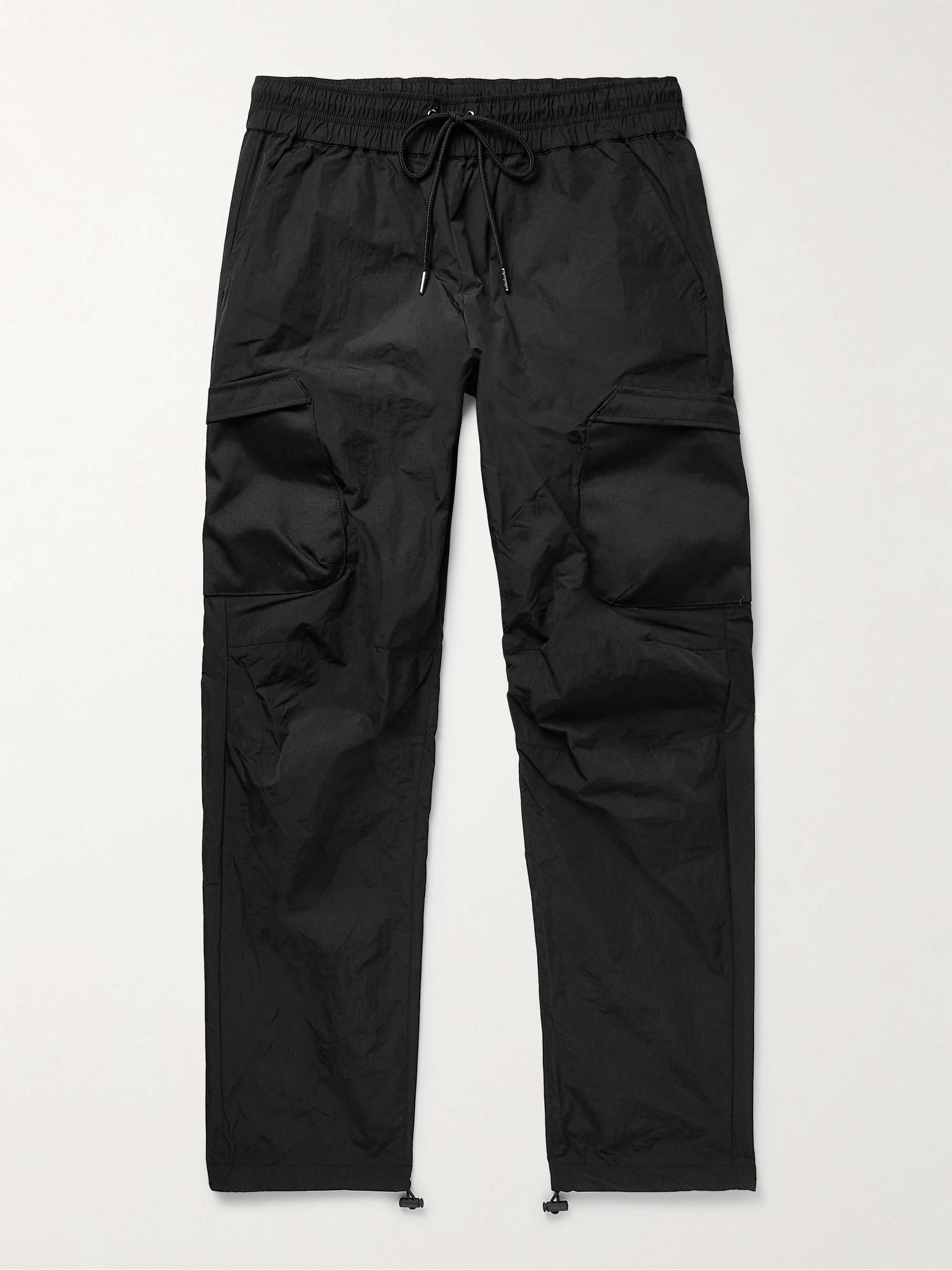 JOHN ELLIOTT Himalayan Straight-Leg Canvas-Panelled Nylon Cargo Trousers  for Men
