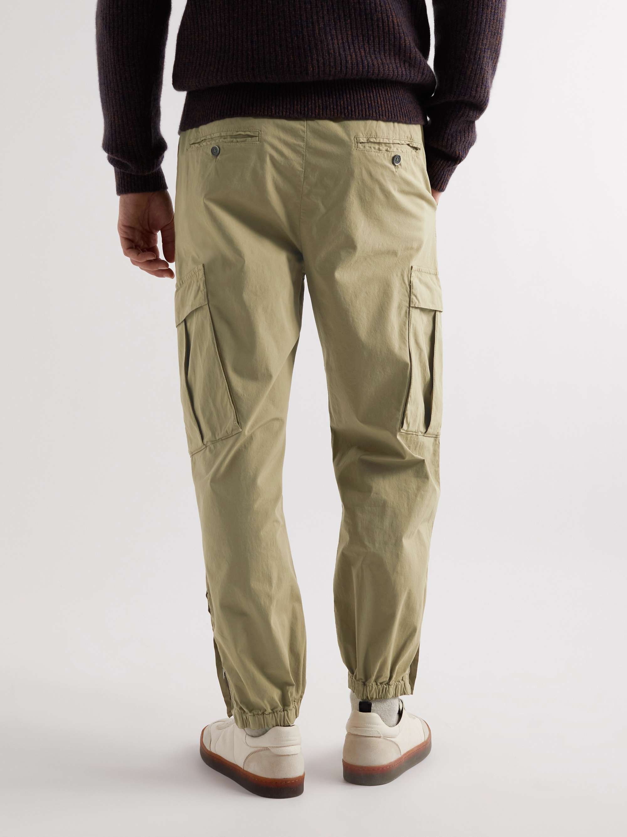 BARENA Rambagio Tapered Cotton-Blend Trousers