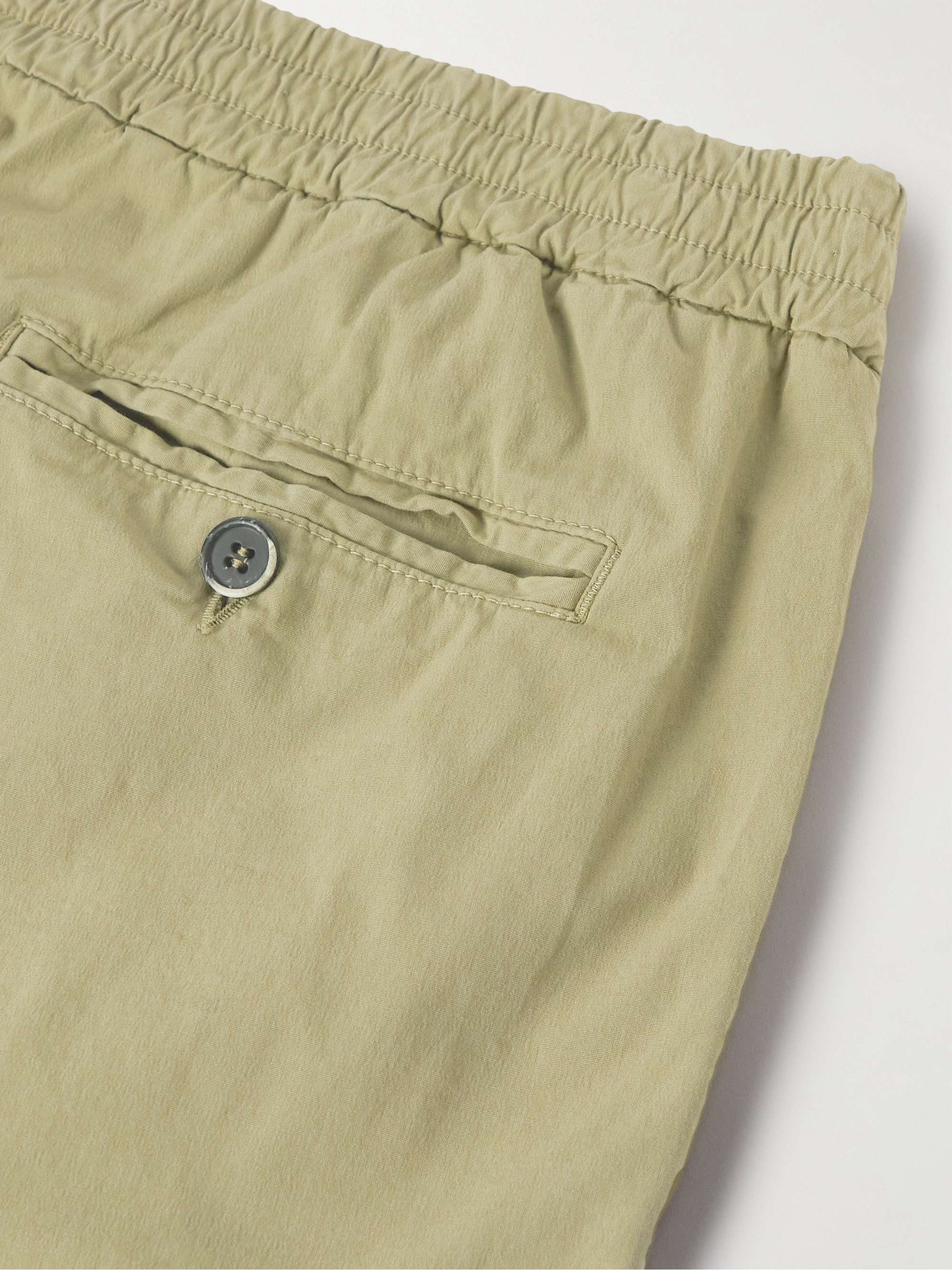 BARENA Rambagio Tapered Cotton-Blend Trousers