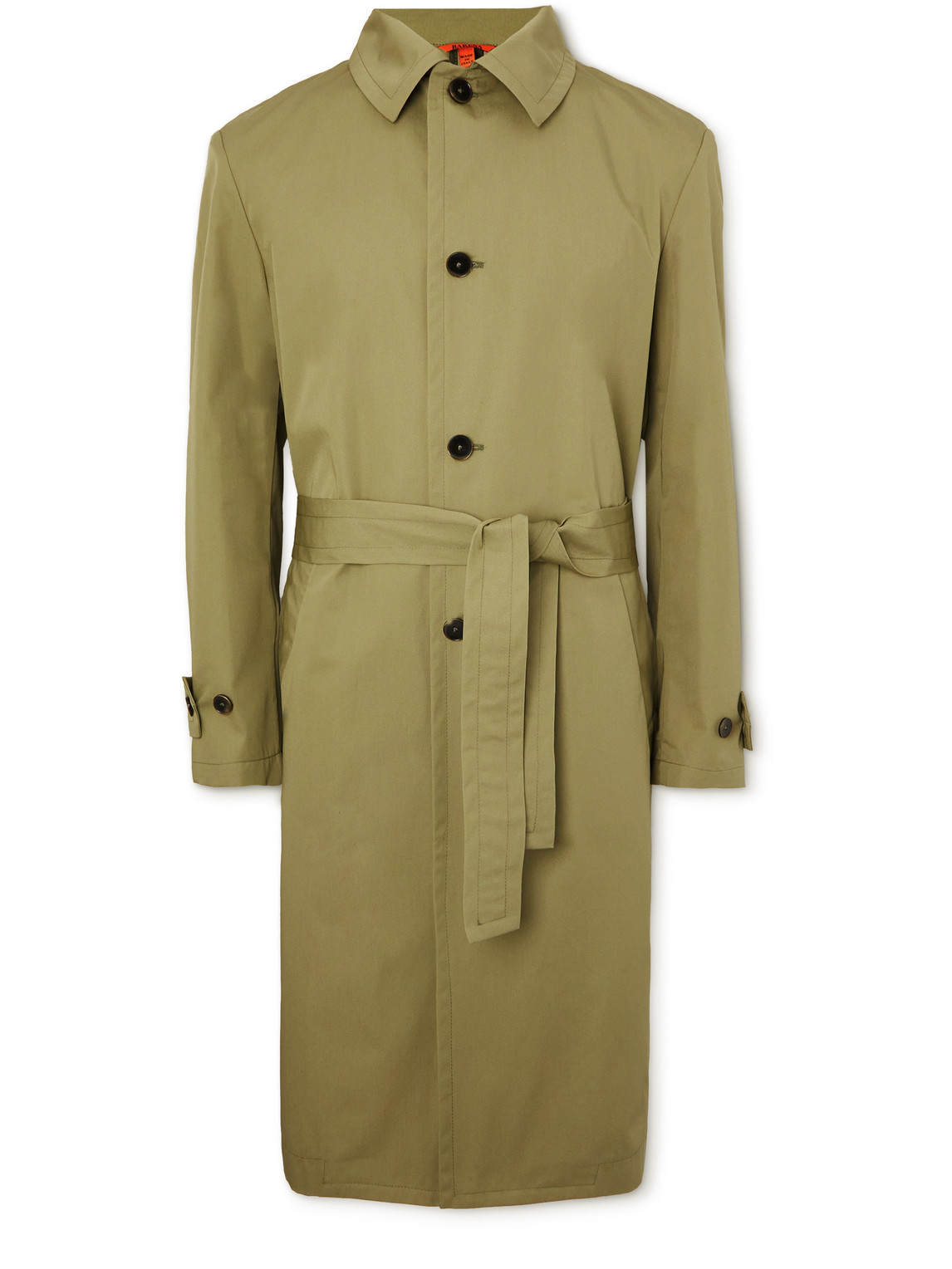 Barena - Paramar Belted Cotton-Twill Trench Coat - Men - Green - IT 50