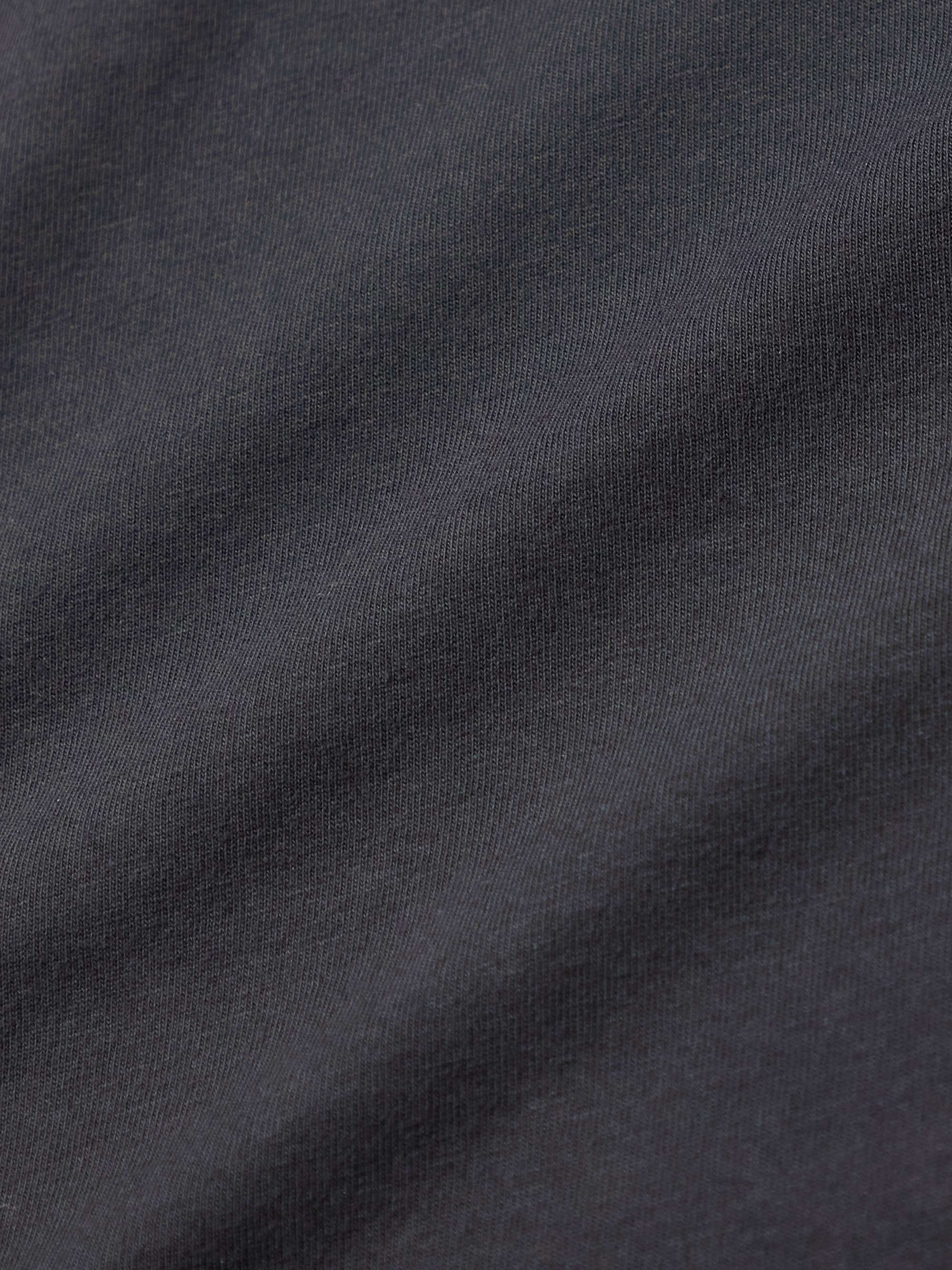 BARENA Cotton-Jersey Henley T-Shirt