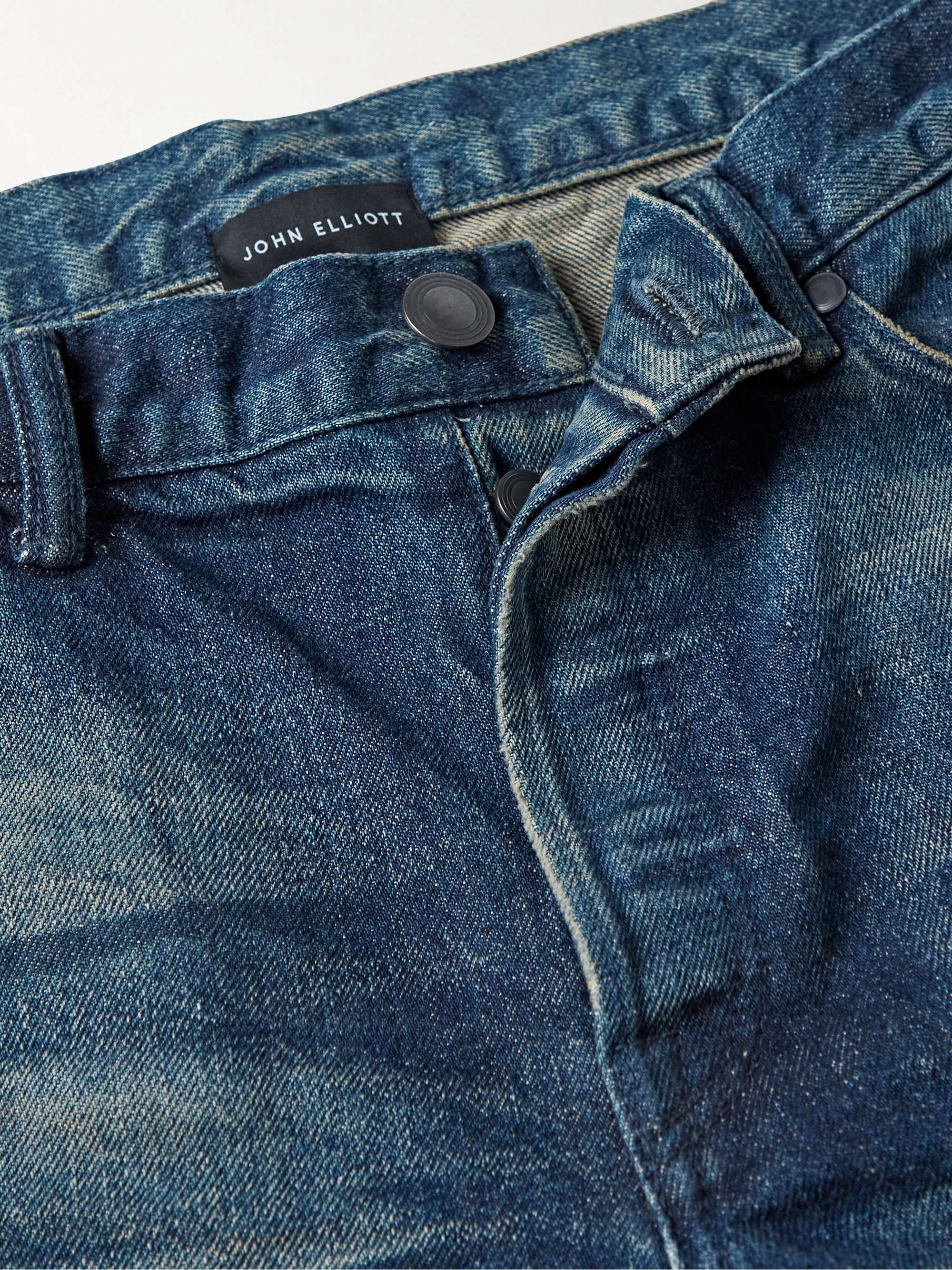 JOHN ELLIOTT Jeans slim-fit effetto consumato The Cast 2