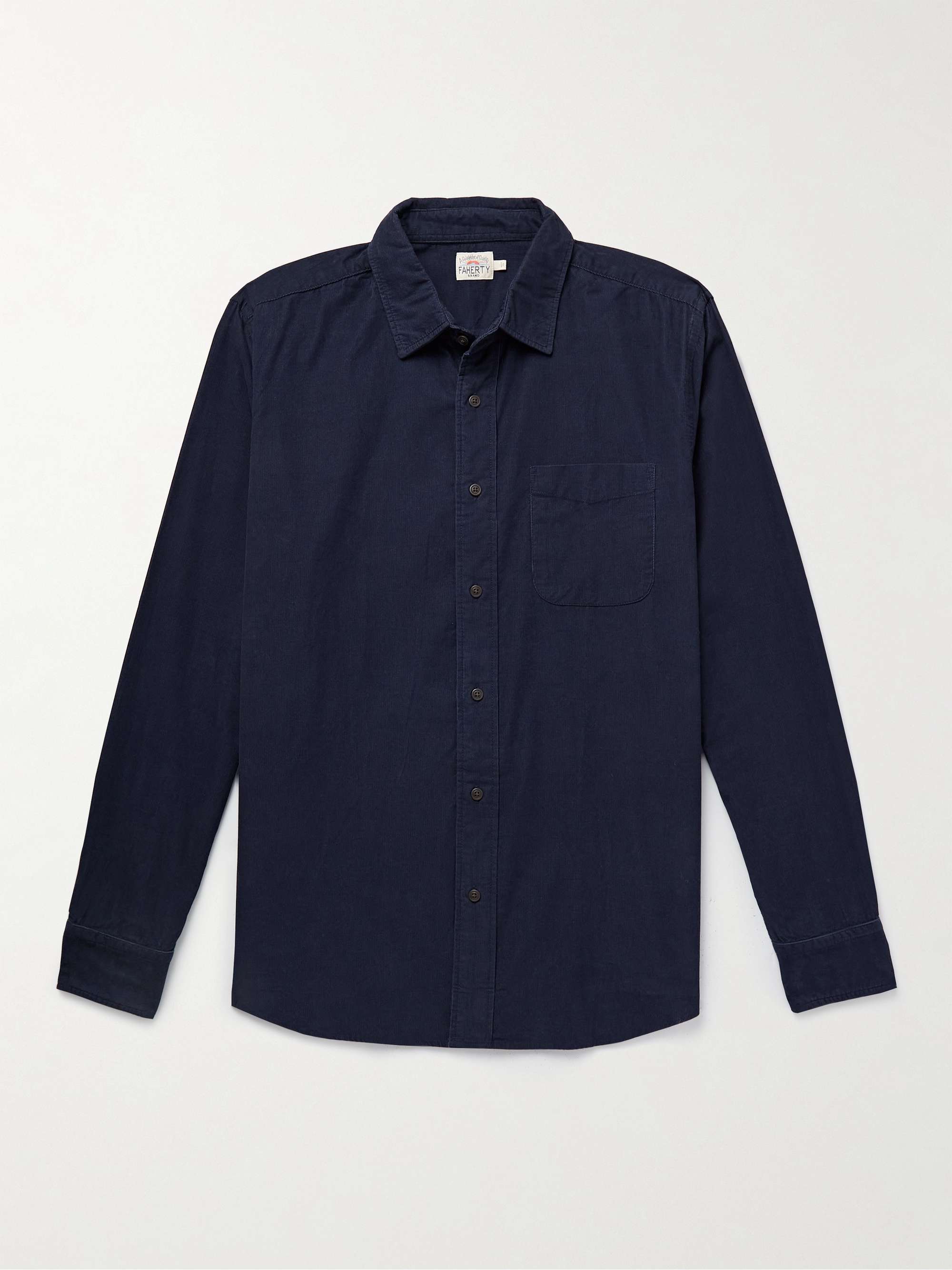 FAHERTY Cotton-Corduroy Shirt