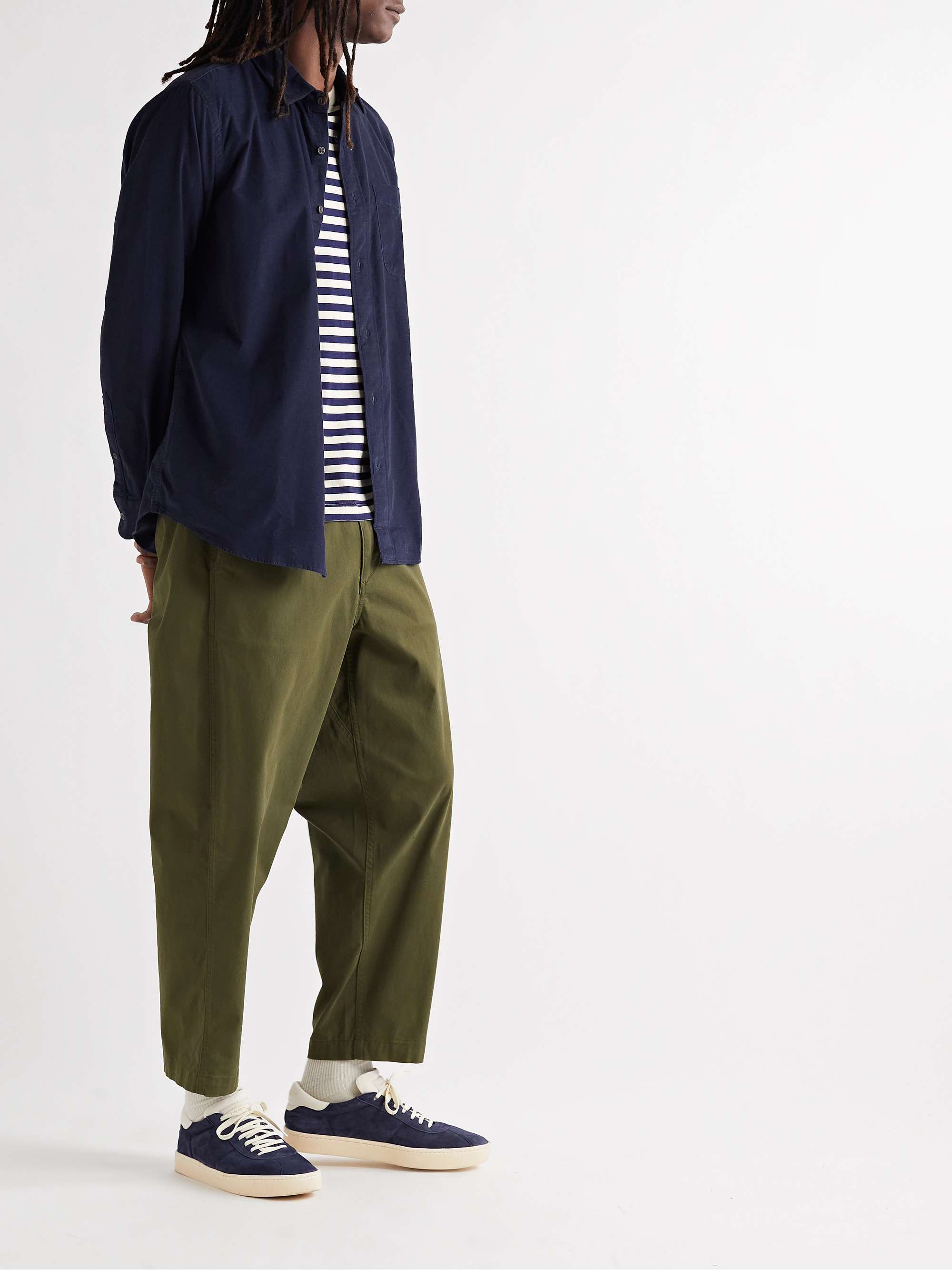 FAHERTY Cotton-Corduroy Shirt