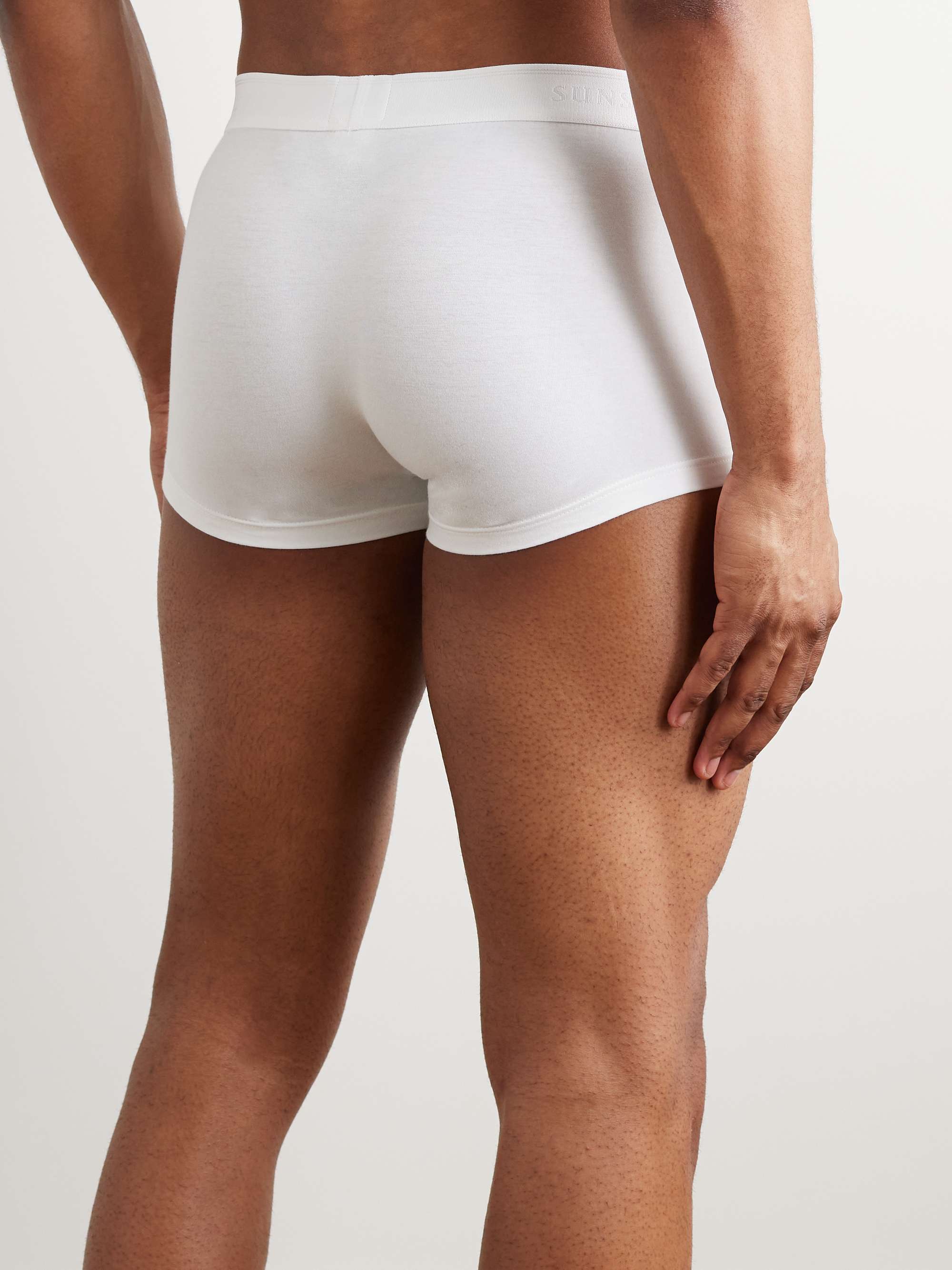 SUNSPEL Two-Pack Stretch-Cotton Boxer Briefs