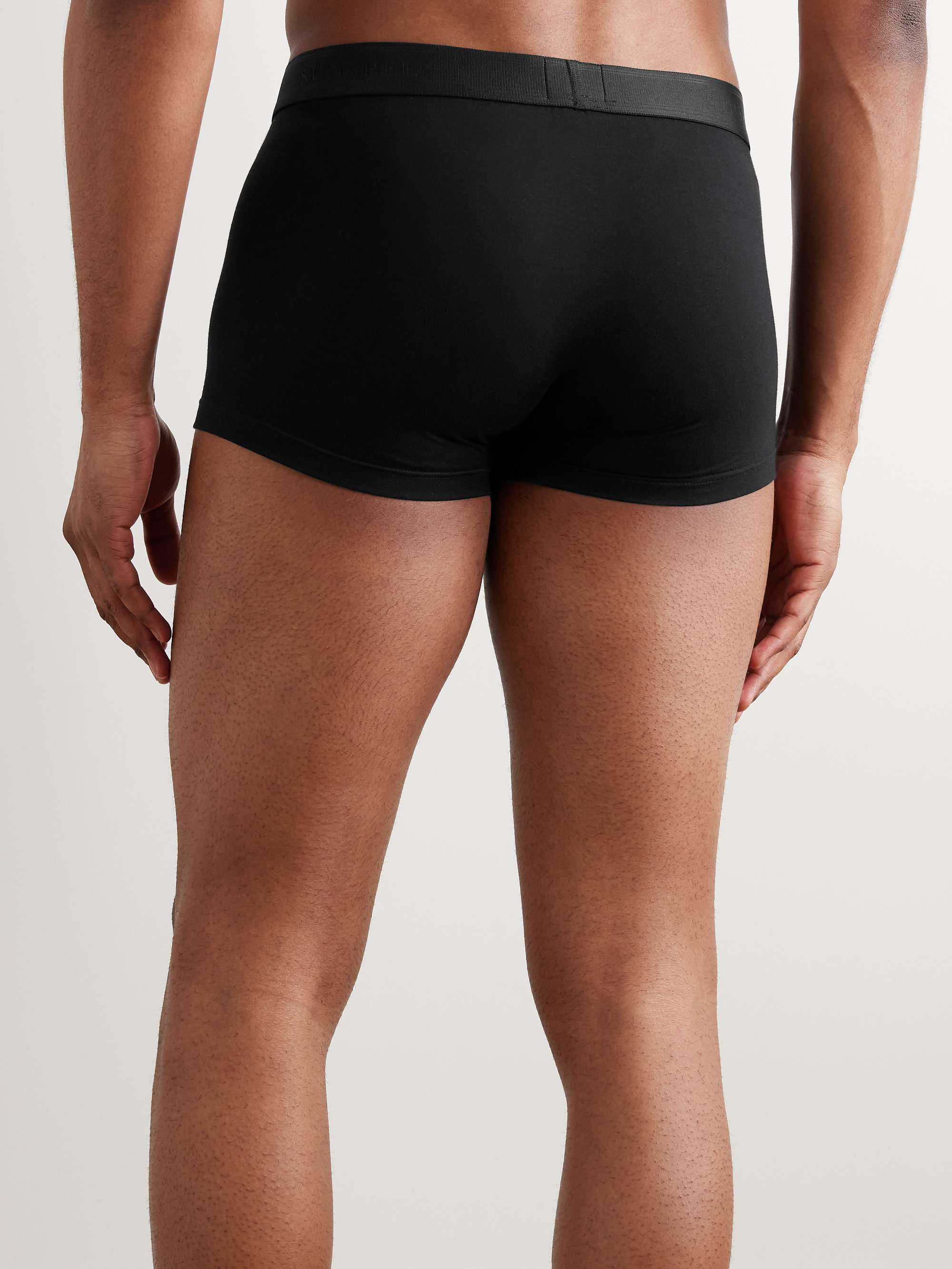 SUNSPEL Two-Pack Stretch-Cotton Boxer Briefs