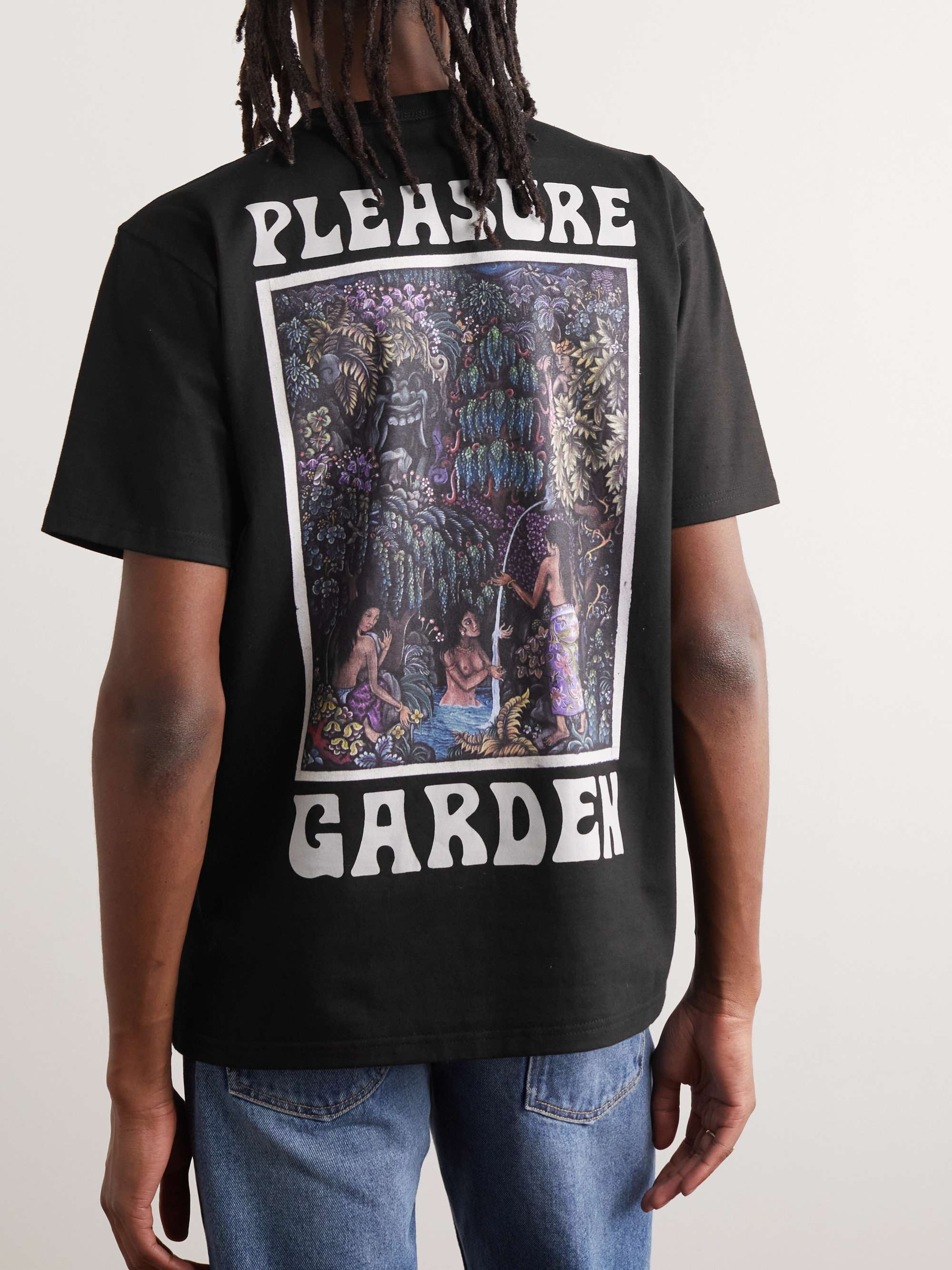 ENDLESS JOY Printed Cotton-Jersey T-Shirt