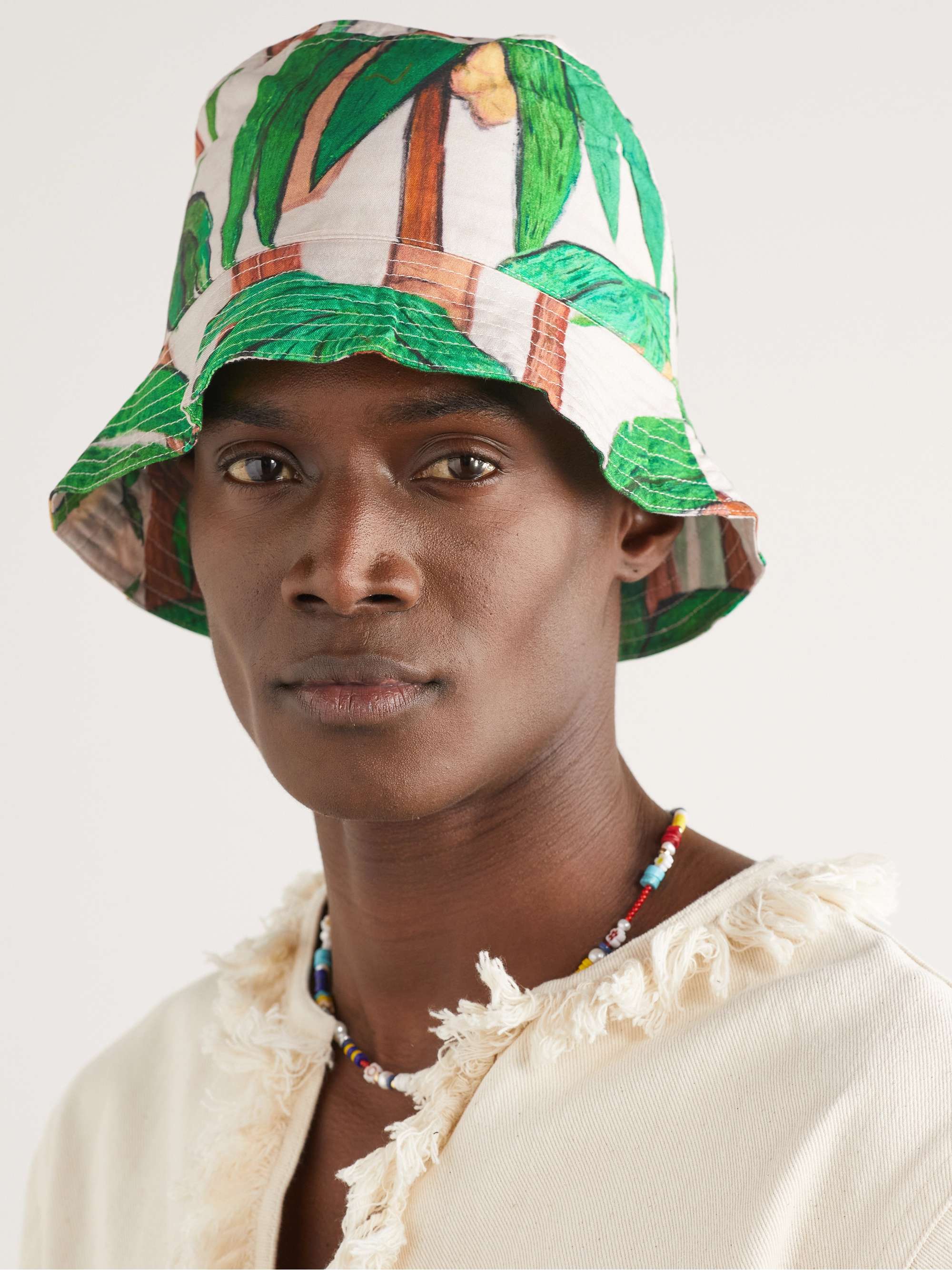 ENDLESS JOY Palma Printed TENCEL™ Bucket Hat