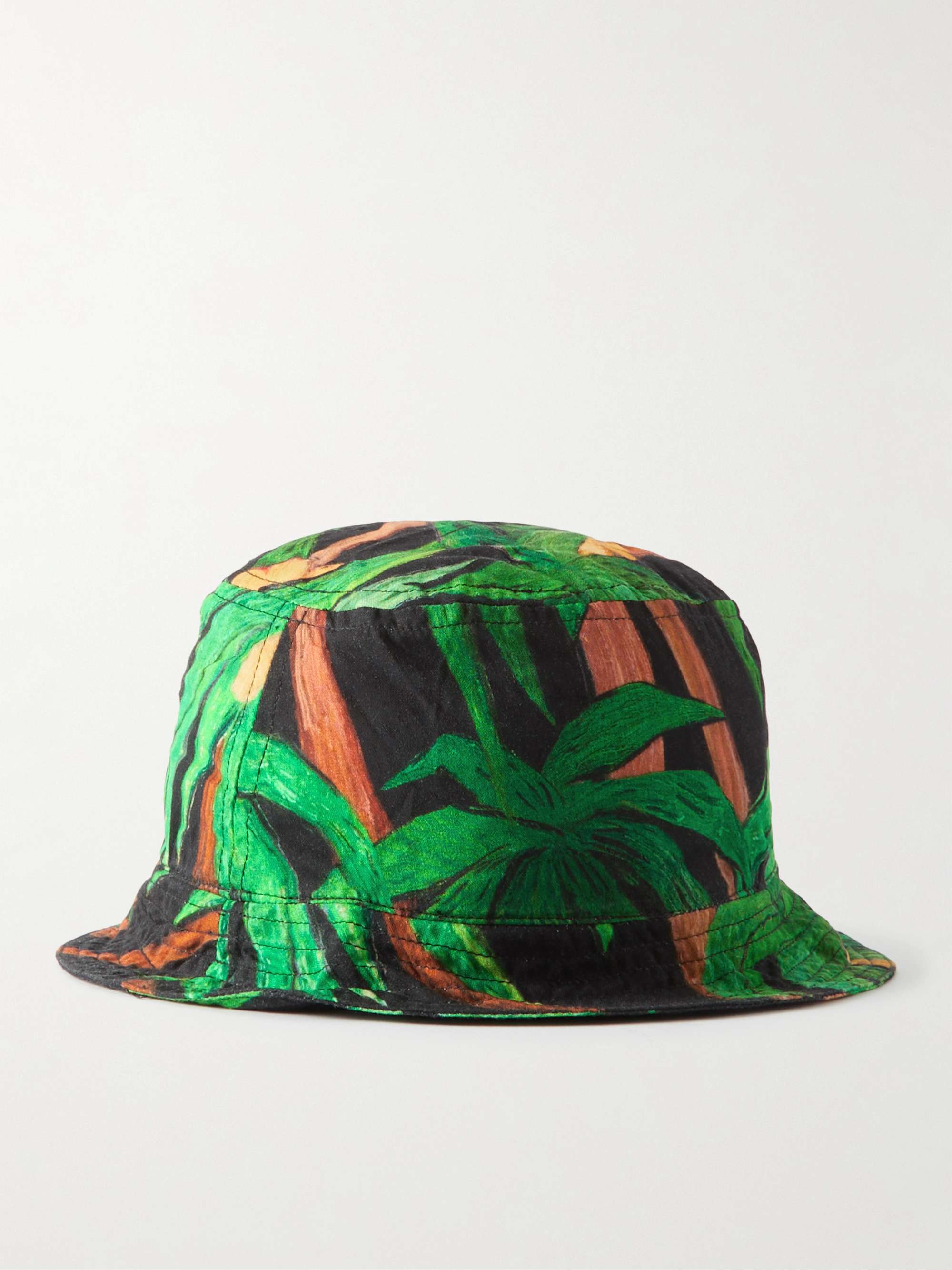 ENDLESS JOY Printed TENCEL Bucket Hat