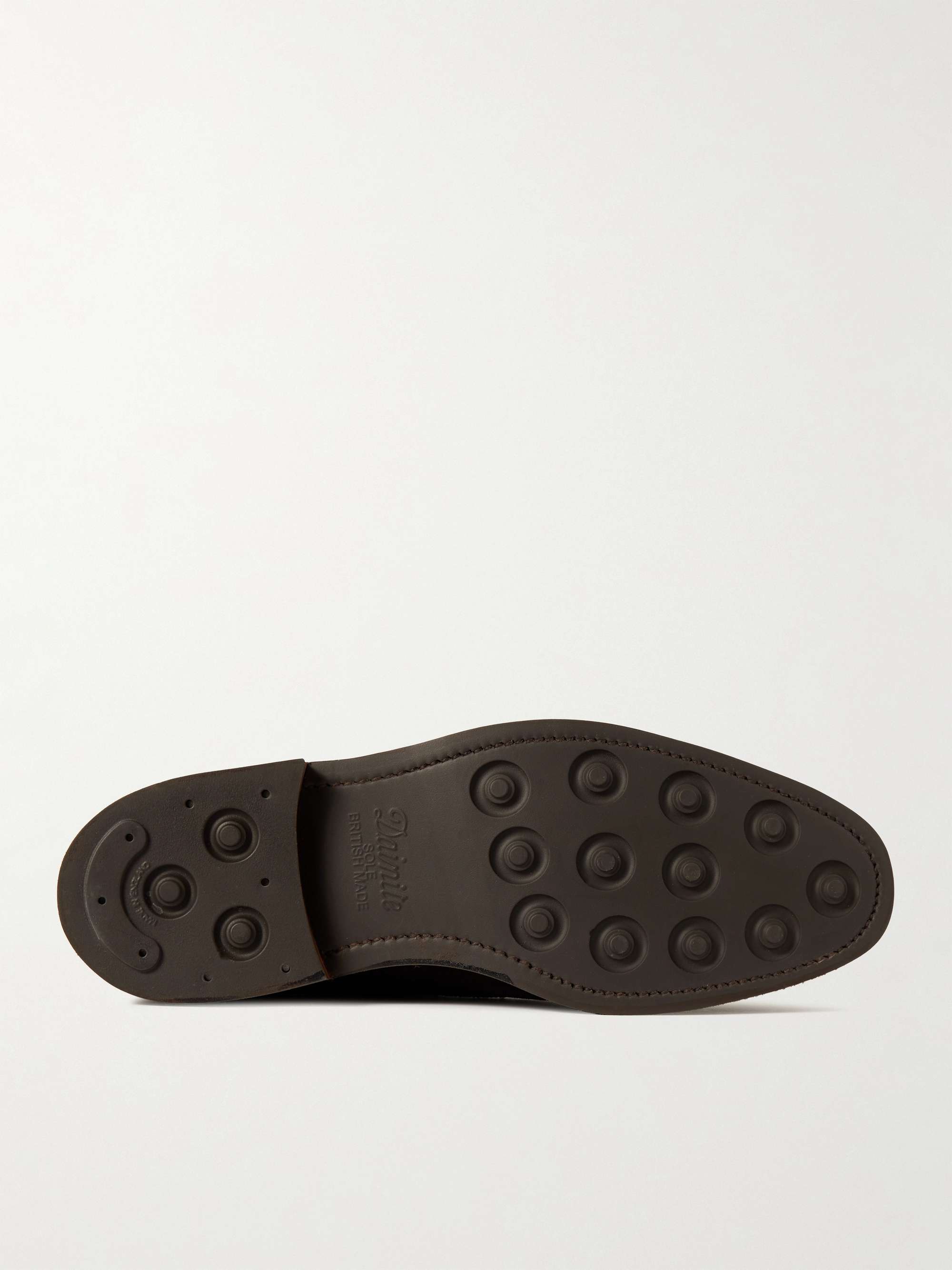 GEORGE CLEVERLEY Toby Suede Brogue Boots
