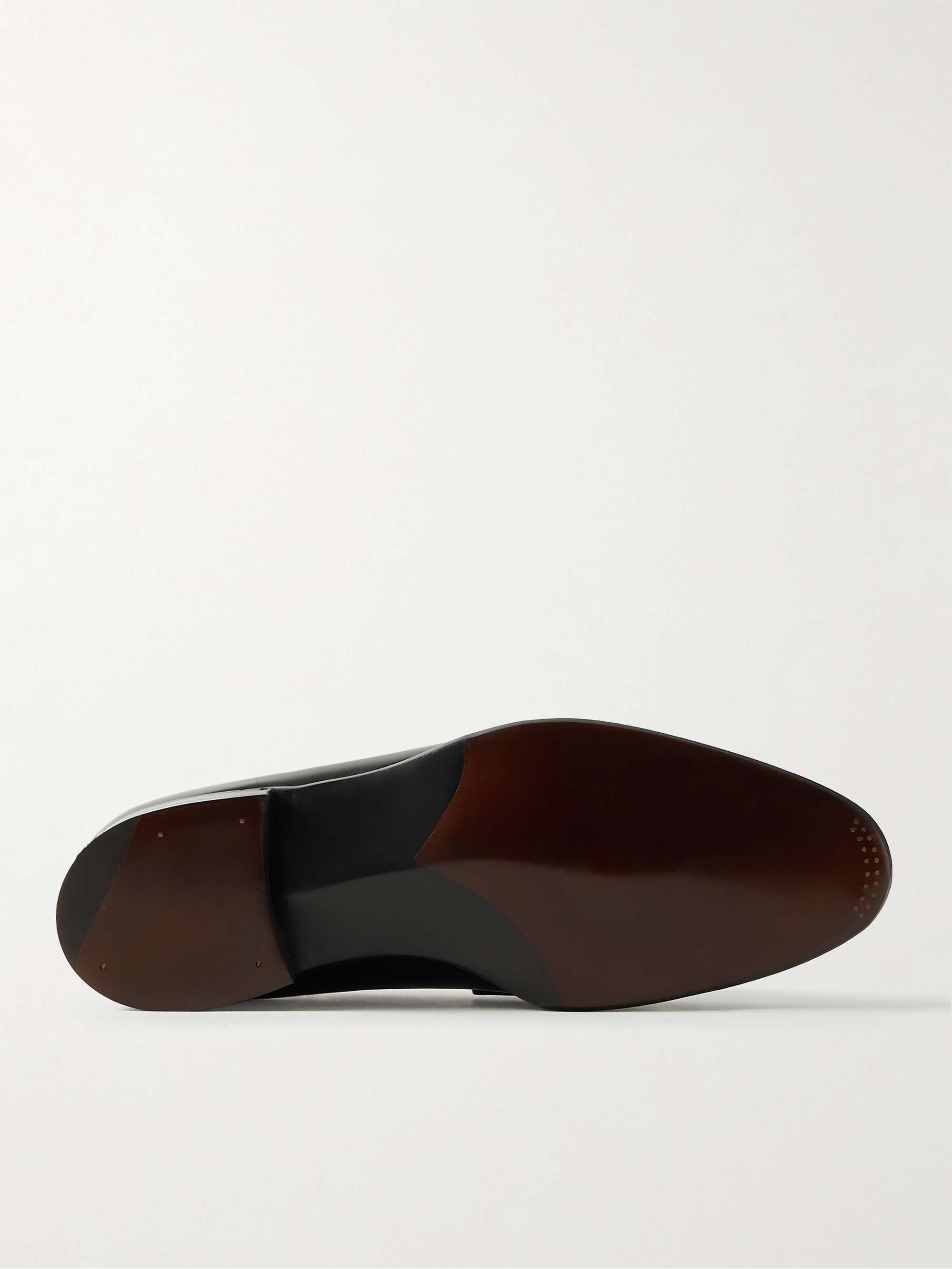 GEORGE CLEVERLEY Colony Horsebit Leather Loafers