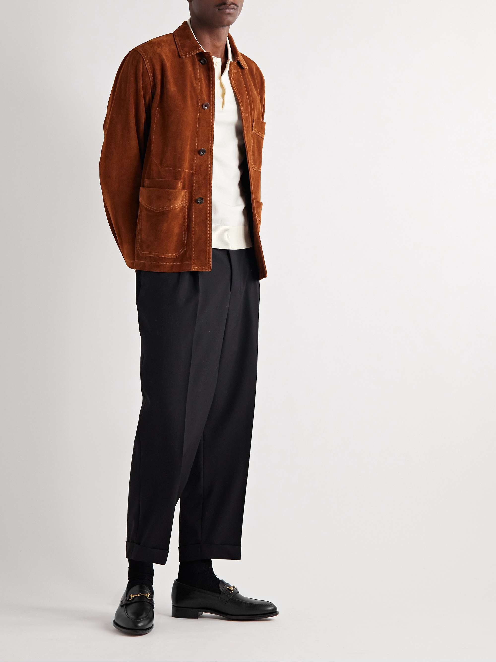 GEORGE CLEVERLEY Colony Horsebit Leather Loafers