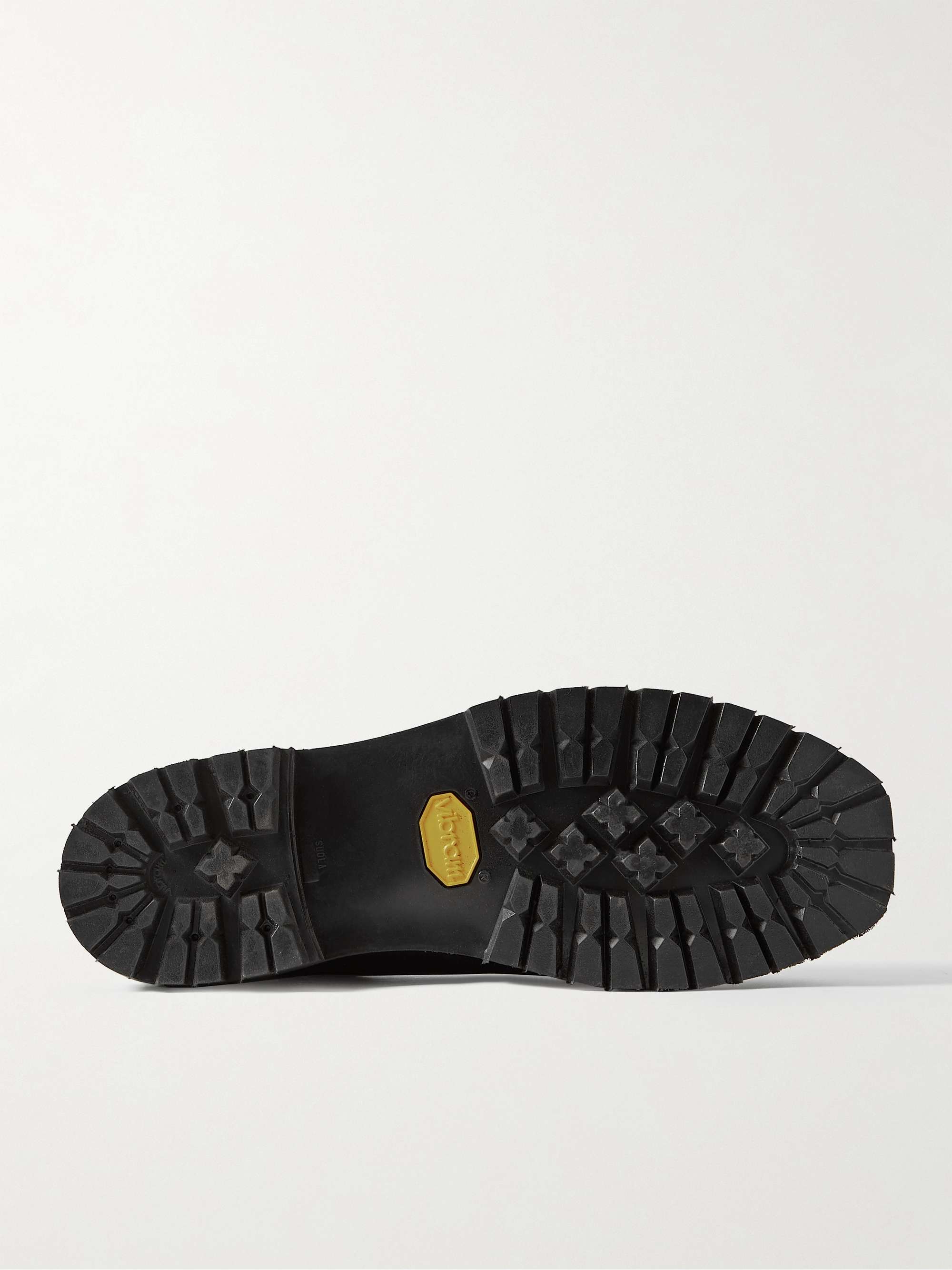 GEORGE CLEVERLEY Edmund Shearling-Lined Leather Boots