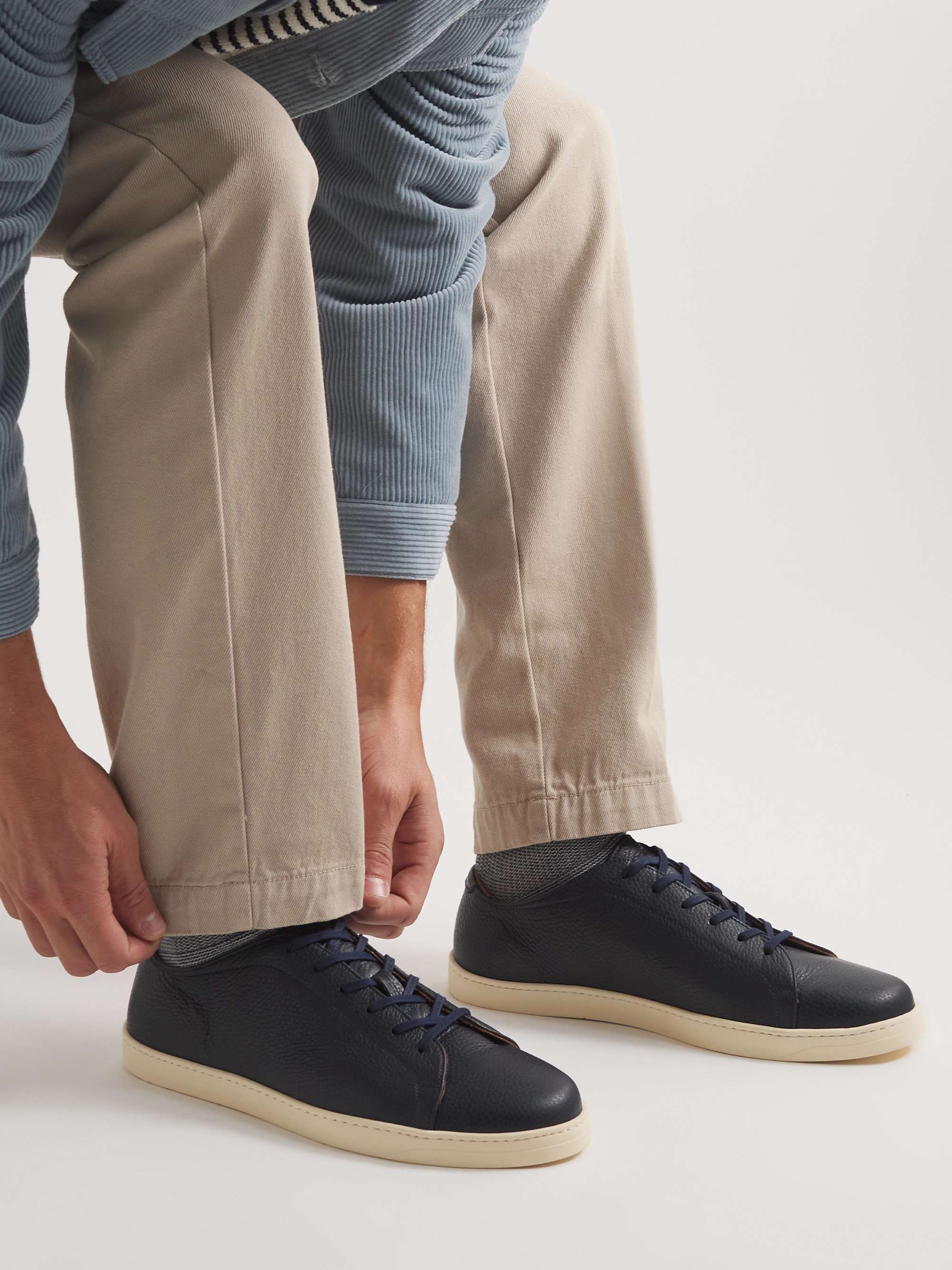 GEORGE CLEVERLEY Leather Sneakers