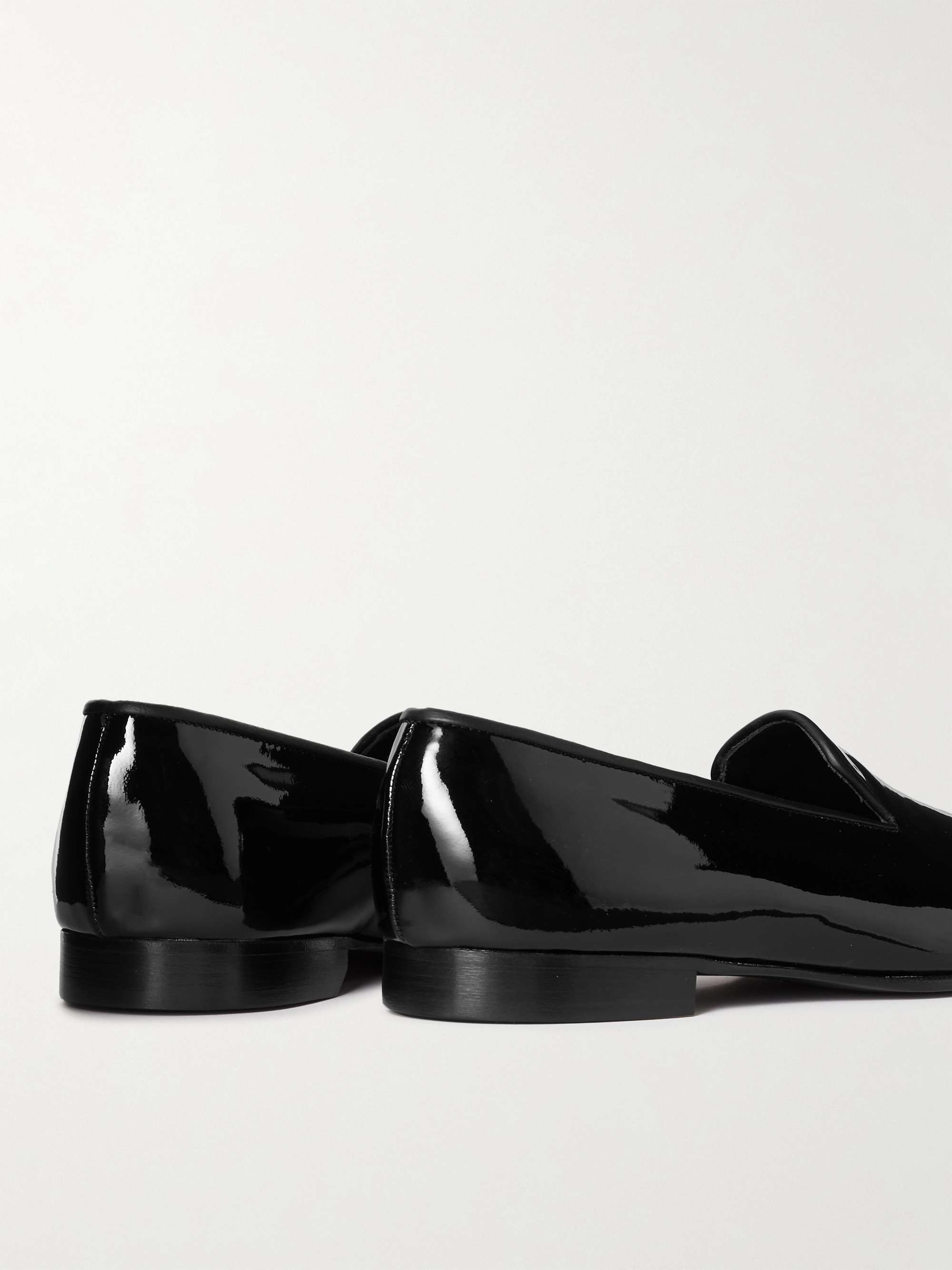 GEORGE CLEVERLEY Windsor Patent-Leather Loafers